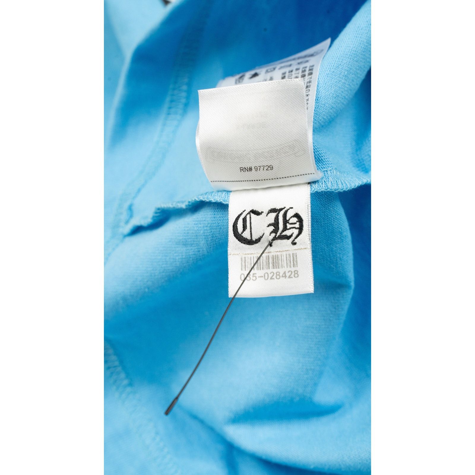 Chrome Hearts Matty Boy Brain New Long Sleeve 'Blue' Size US XL / EU 56 / 4 - 10 Thumbnail