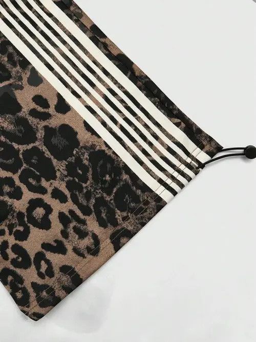 Japanese Brand DRIP Leopard Stripe Y2K Sweatpants Size US 30 / EU 46 - 3 Thumbnail
