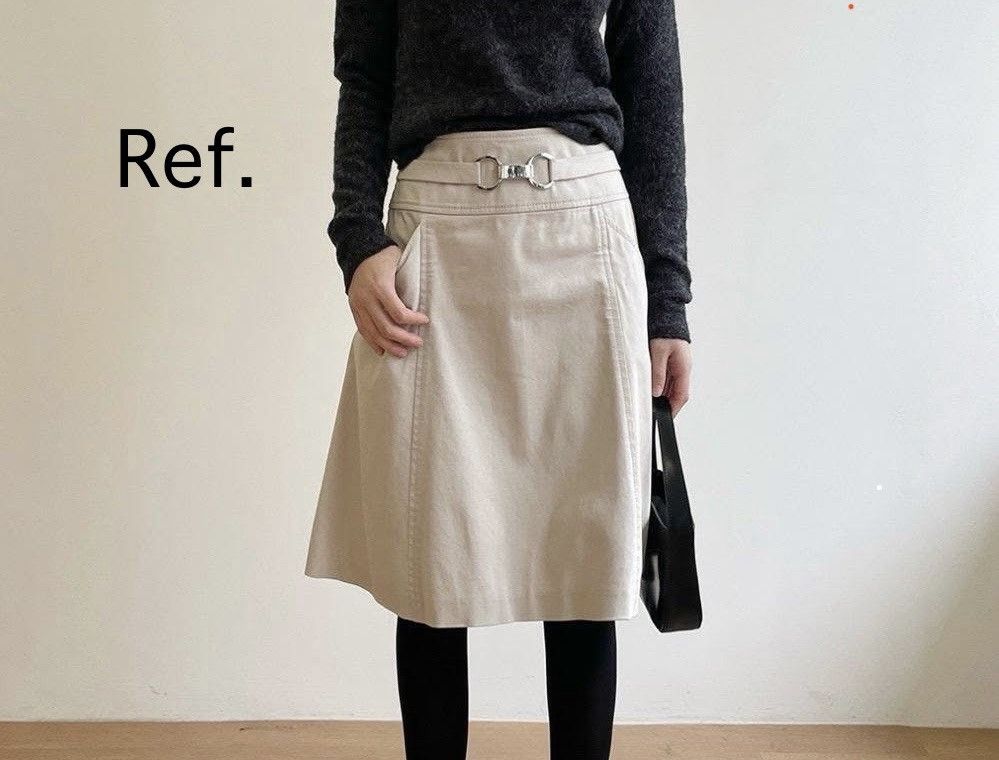 Celine Vintage Celine Belt Skirt Size 26" / US 2 / IT 38 - 7 Thumbnail