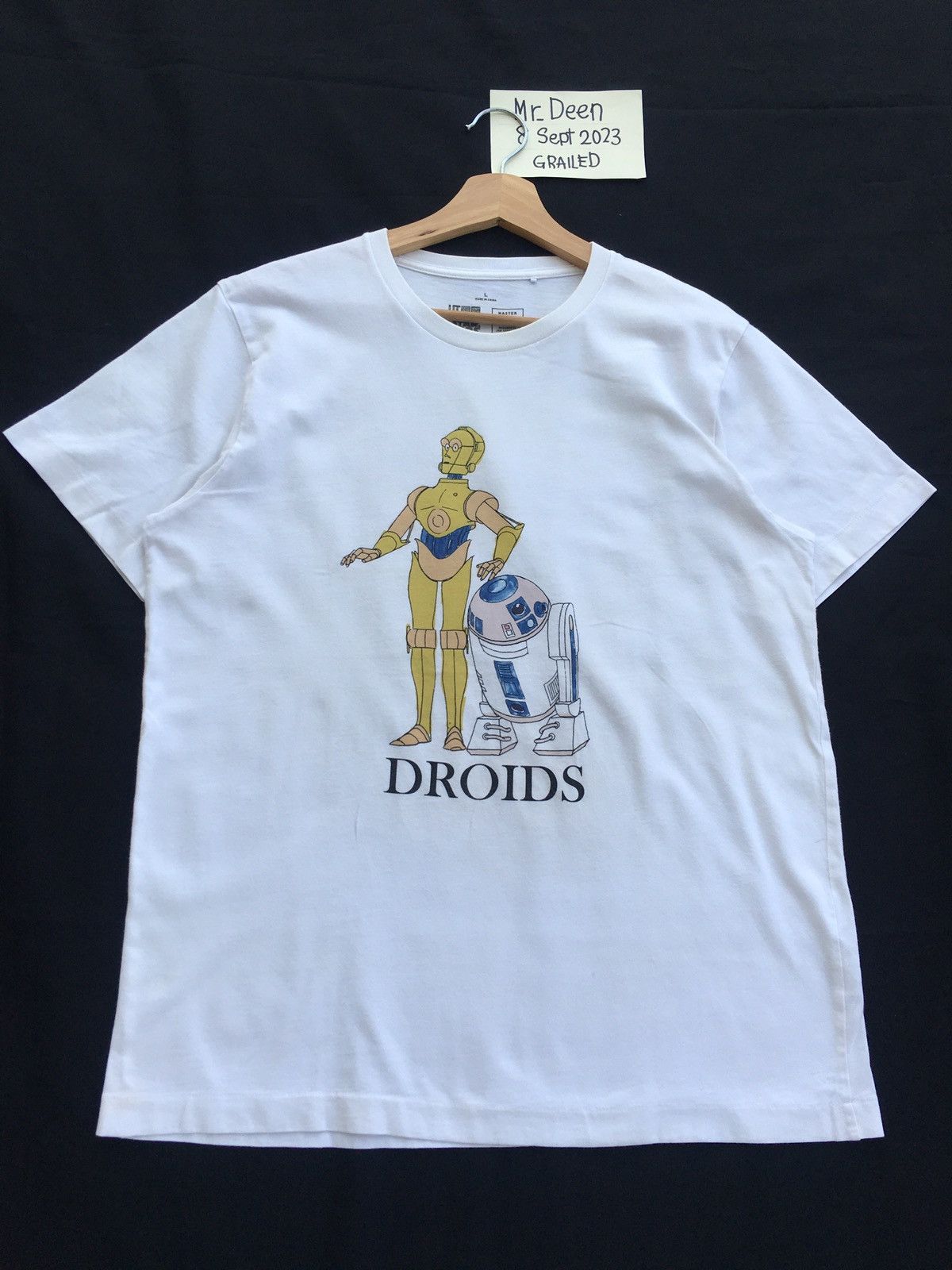 Jun Takahashi Rare Uniqlo Droids Jun Takahashi Tshirt Size US L / EU 52-54 / 3 - 1 Thumbnail