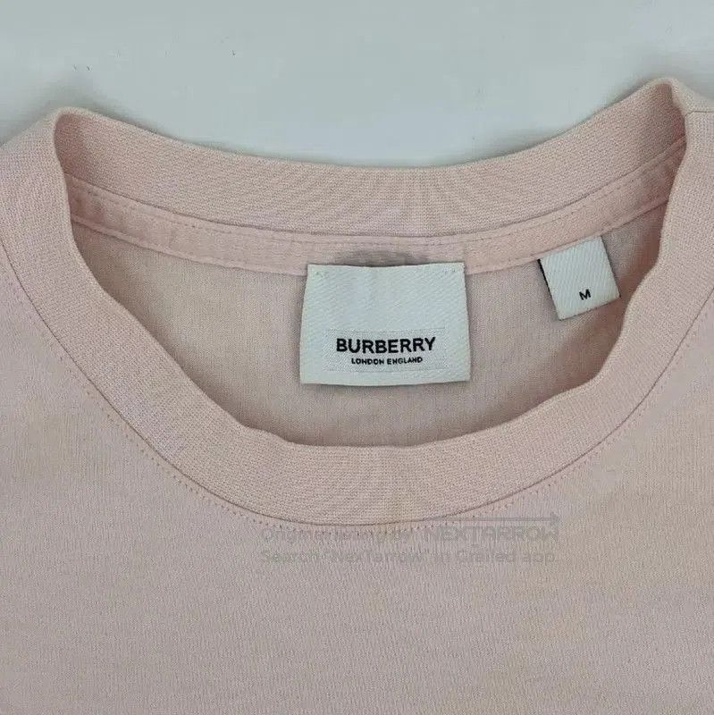 Burberry Burberry Summer Pink Cotton Short Sleeve T-Shirt. Size M / US 6-8 / IT 42-44 - 3 Thumbnail