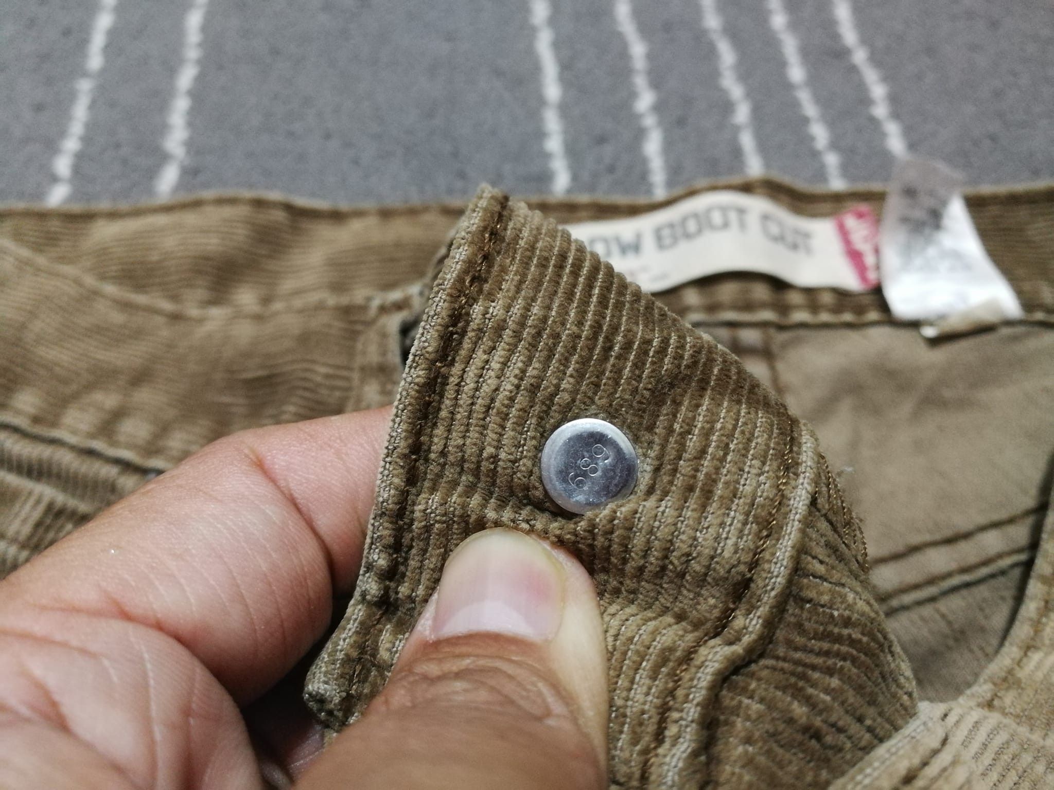 Levi's × Vintage Vintage Levis Low Boot Cut codroi w37 2062 Size US 37 - 5 Thumbnail