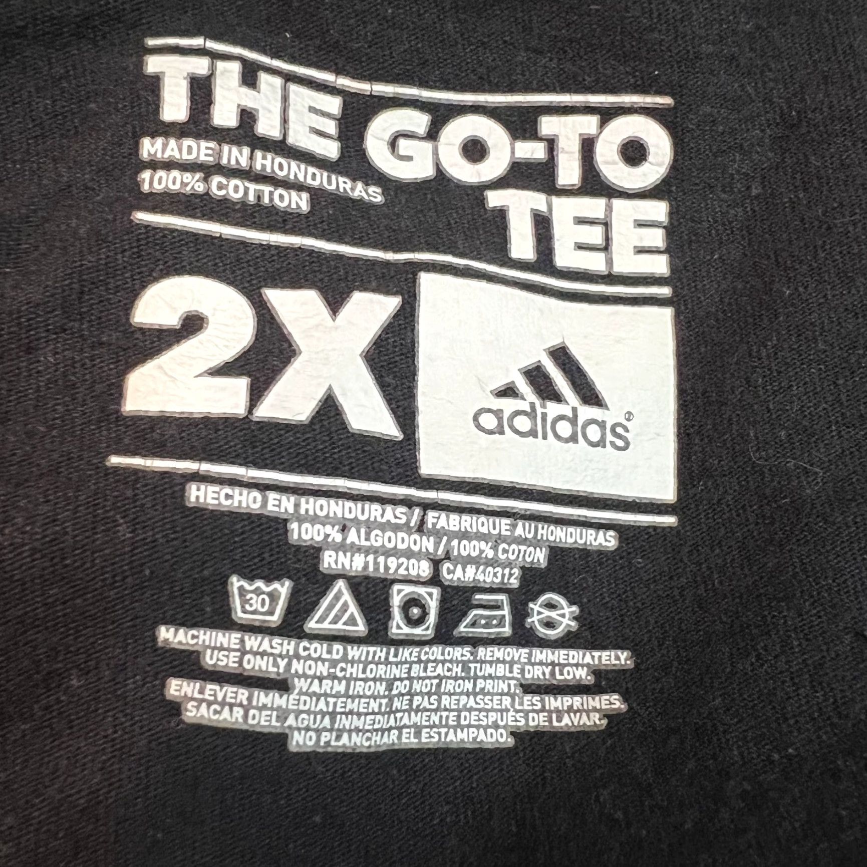 Adidas adidas Lebron James 6 Mens Short Sleeves Crew Neck Black Graphic T Shirt Size 2X Size US XXL / EU 58 / 5 - 4 Thumbnail