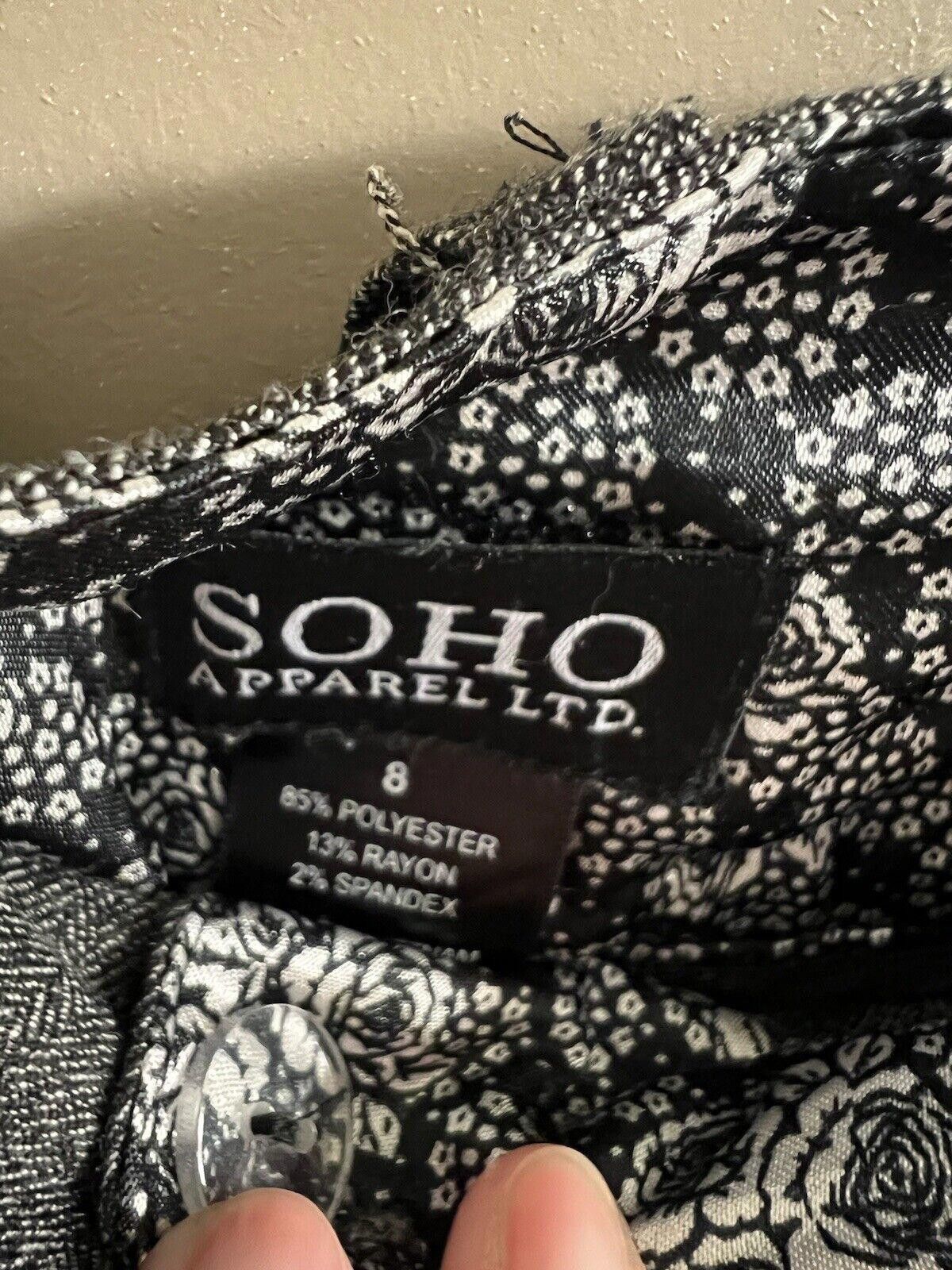Designer Soho Apparel Ltd Women's Gray Dress Pants Size 4 Size 27" / US 4 / IT 40 - 3 Thumbnail