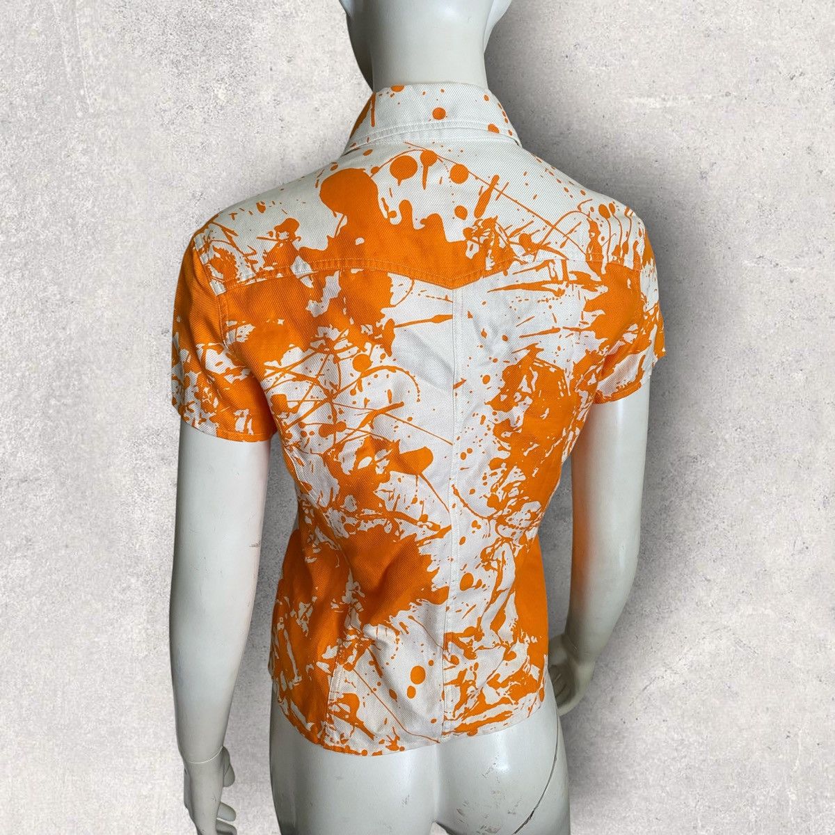 Hermes SS04 By Margiela Cheval Suprise Button Front Shirt Size S / US 4 / IT 40 - 6 Thumbnail
