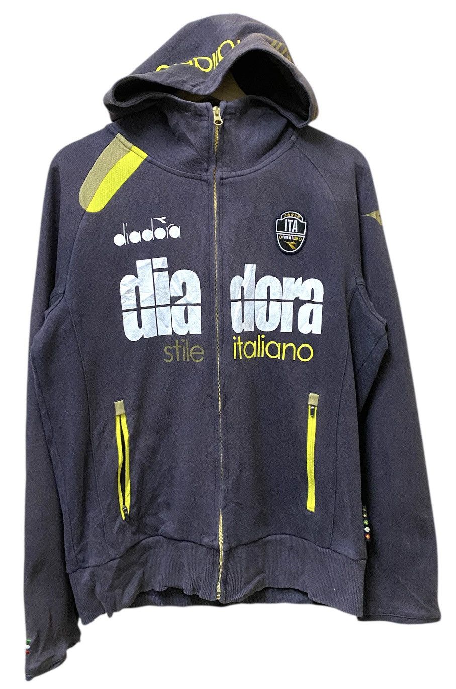 Diadora Diadora Stile italiano Sweater Zipper Size US M / EU 48-50 / 2 - 1 Thumbnail