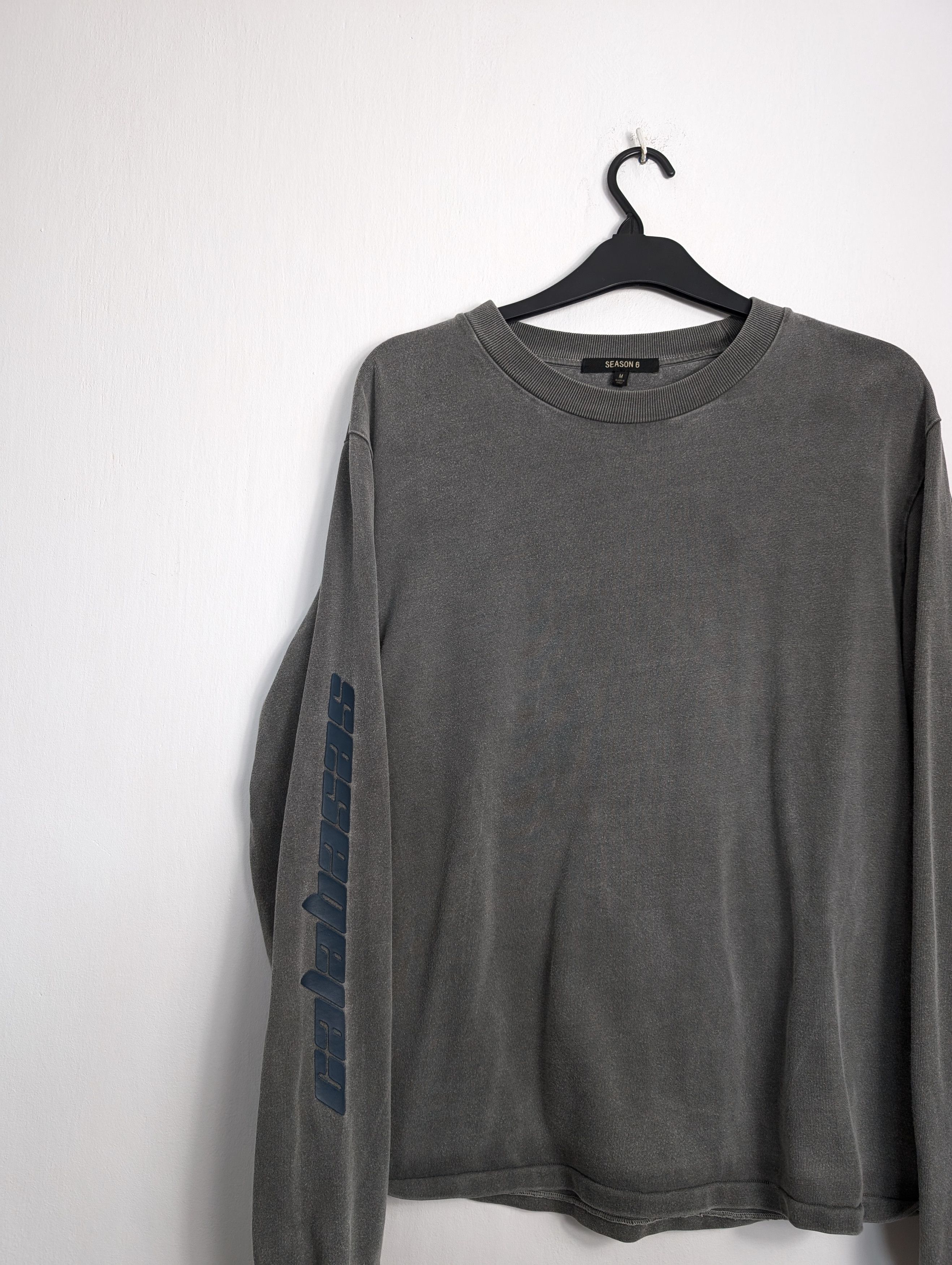 Kanye West × Yeezy Kanye West Season 6 Calabasas Crewneck Long Sleeve Faded Size US M / EU 48-50 / 2 - 3 Thumbnail