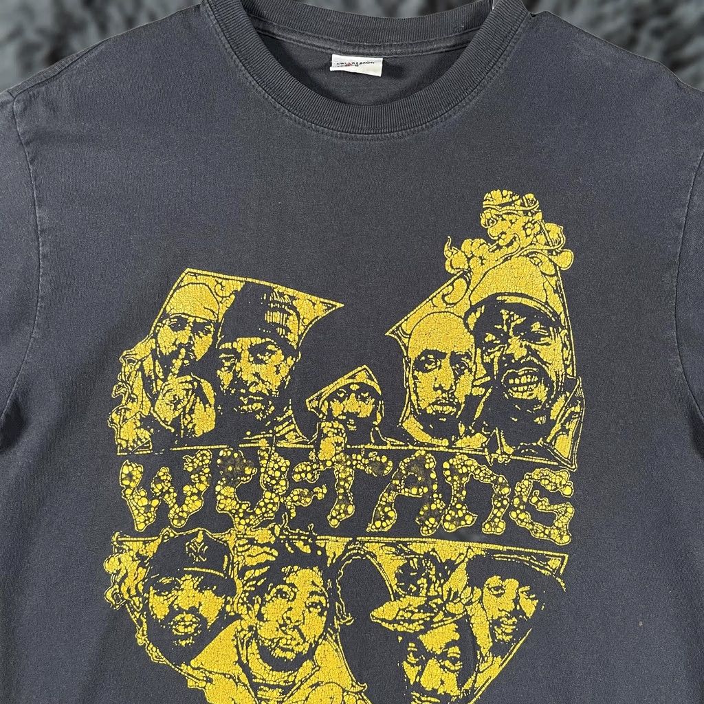 Vintage Wu-Tang Clan Ariarisport Shirt Mens Small Black Hip Hop Graphic Tee Size US S / EU 44-46 / 1 - 1 Thumbnail