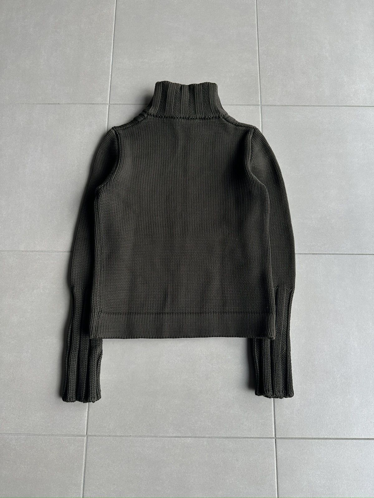 Dior × Hedi Slimane Dior Homme AW02 “Reflexion” panelled divers knit Size US S / EU 44-46 / 1 - 7 Thumbnail