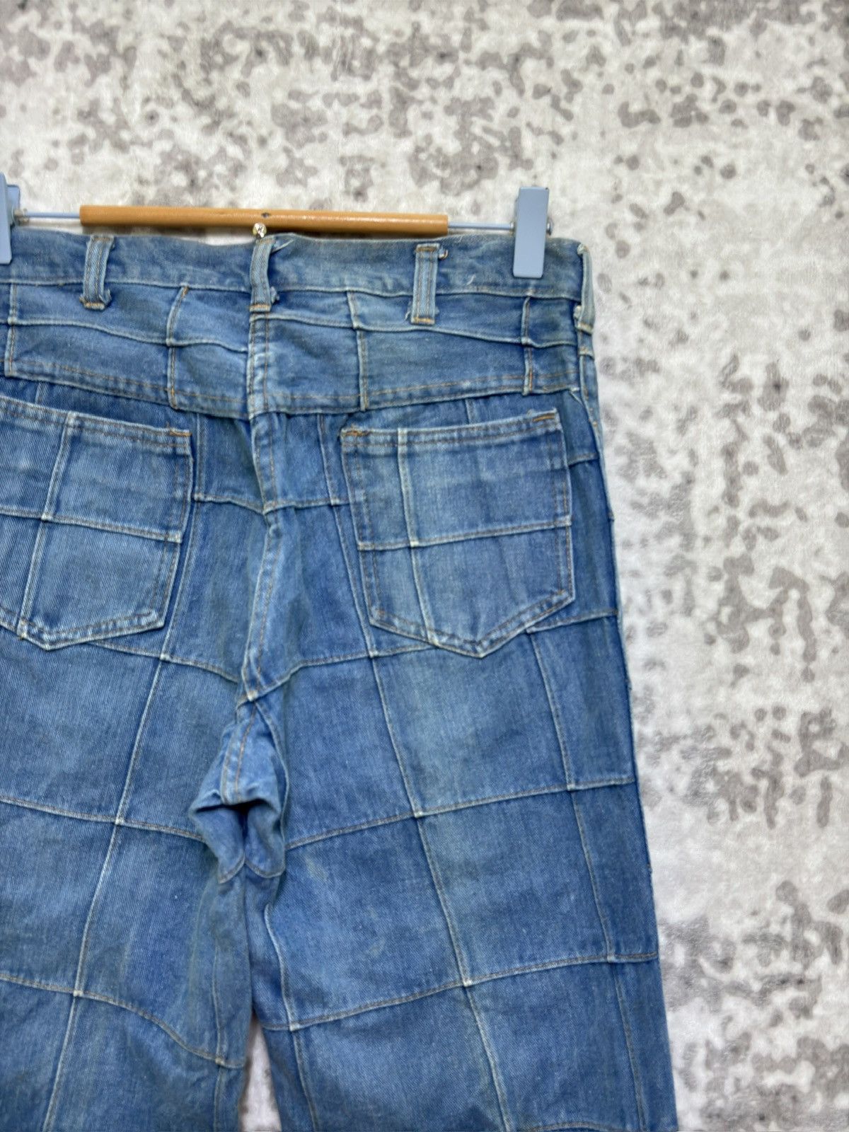 Hysteric Glamour Vintage Brittania Sportswear Reconstructed Flare Wide Leg Size US 28 / EU 44 - 12 Thumbnail
