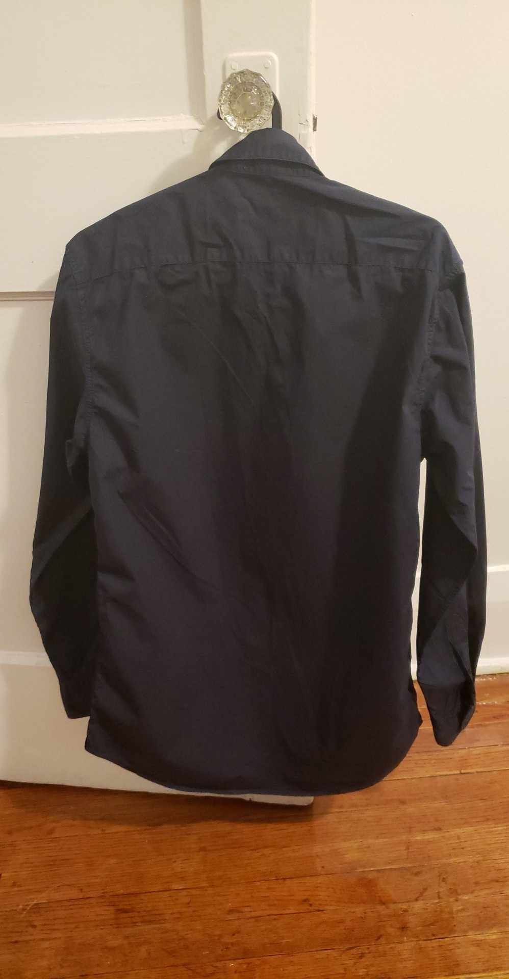 Sunspel Sunspel Navy Shirt Size US XS / EU 42 / 0 - 3 Thumbnail
