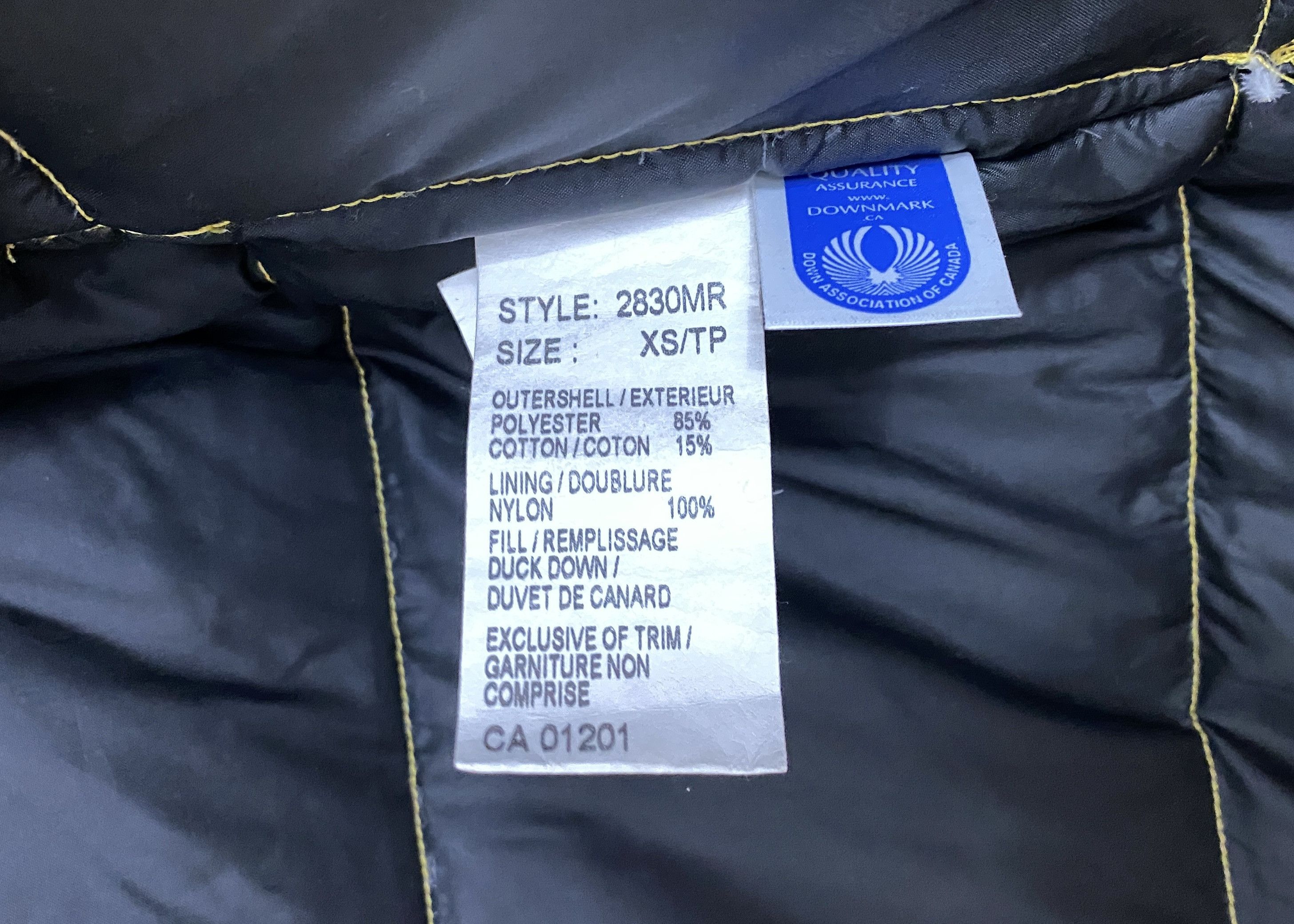 Canada Goose Authentic Men's Canada Goose Down Vest Gilet Jacket Size XS Size US XS / EU 42 / 0 - 9 Thumbnail