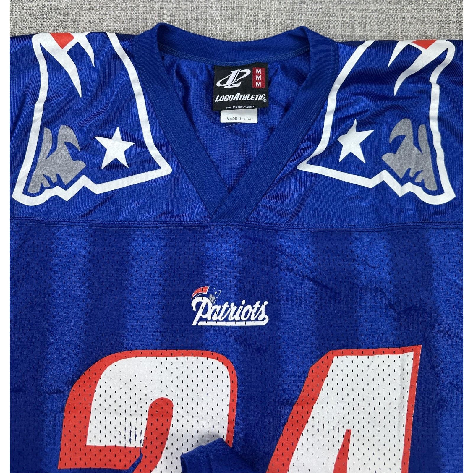 Other New England Patriots Jersey Mens M Ty Law 24 Logo Athletic Size US M / EU 48-50 / 2 - 7 Thumbnail