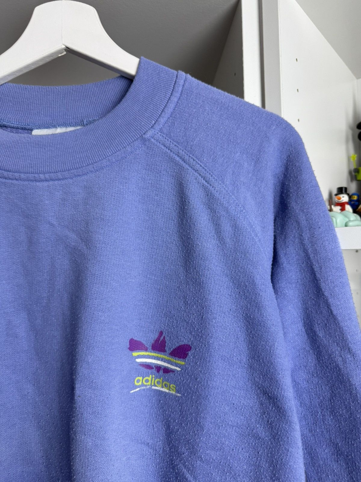 Adidas × Vintage Vintage 90s Adidas small logo boxy sweatshirt M retro baggy Size US M / EU 48-50 / 2 - 4 Thumbnail