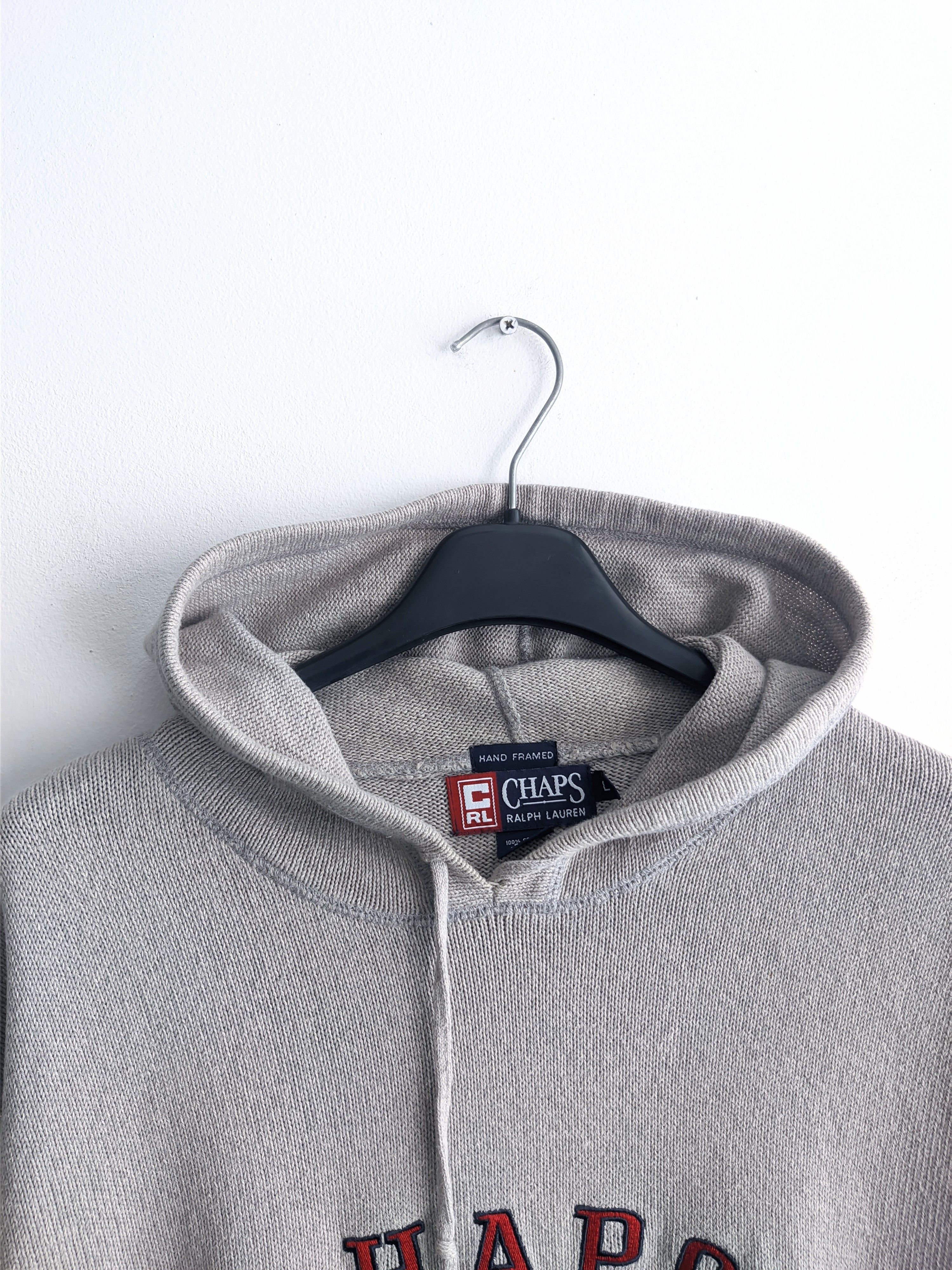 Polo Ralph Lauren Vintage Ralph Lauren hoodie knit big logo y2k Size US L / EU 52-54 / 3 - 5 Thumbnail