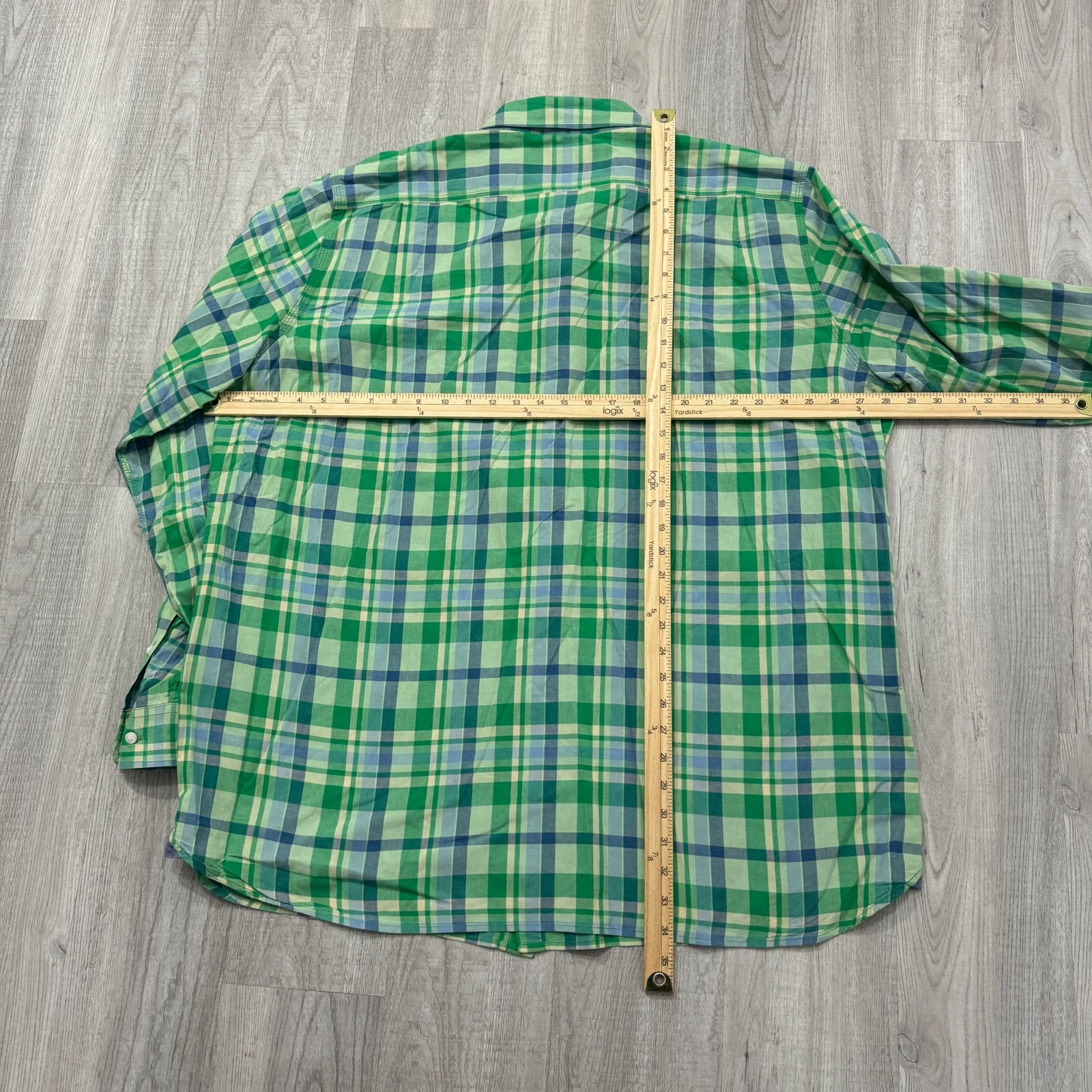 L.L. Bean Vintage L.L. Bean Button Shirt XXL Tall Plaid Long Sleeve Size US XXL / EU 58 / 5 - 6 Thumbnail
