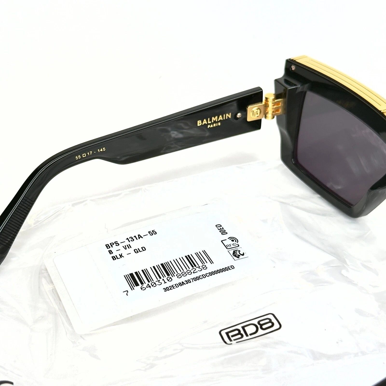 Balmain BALMAIN B-VII B 7 BY AKONI BPS131 BPS 131A Fashion Sunglass Size ONE SIZE - 6 Thumbnail