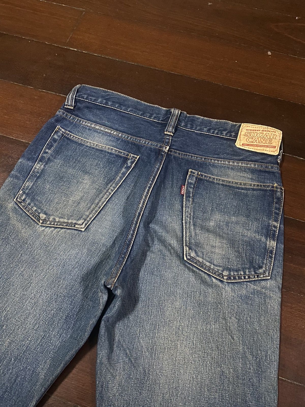 Sugar Cane AMAZING FIRE 🔥🔥 SUGAR CANE FLARE JEANS BOOT CUT Size US 32 / EU 48 - 12 Thumbnail