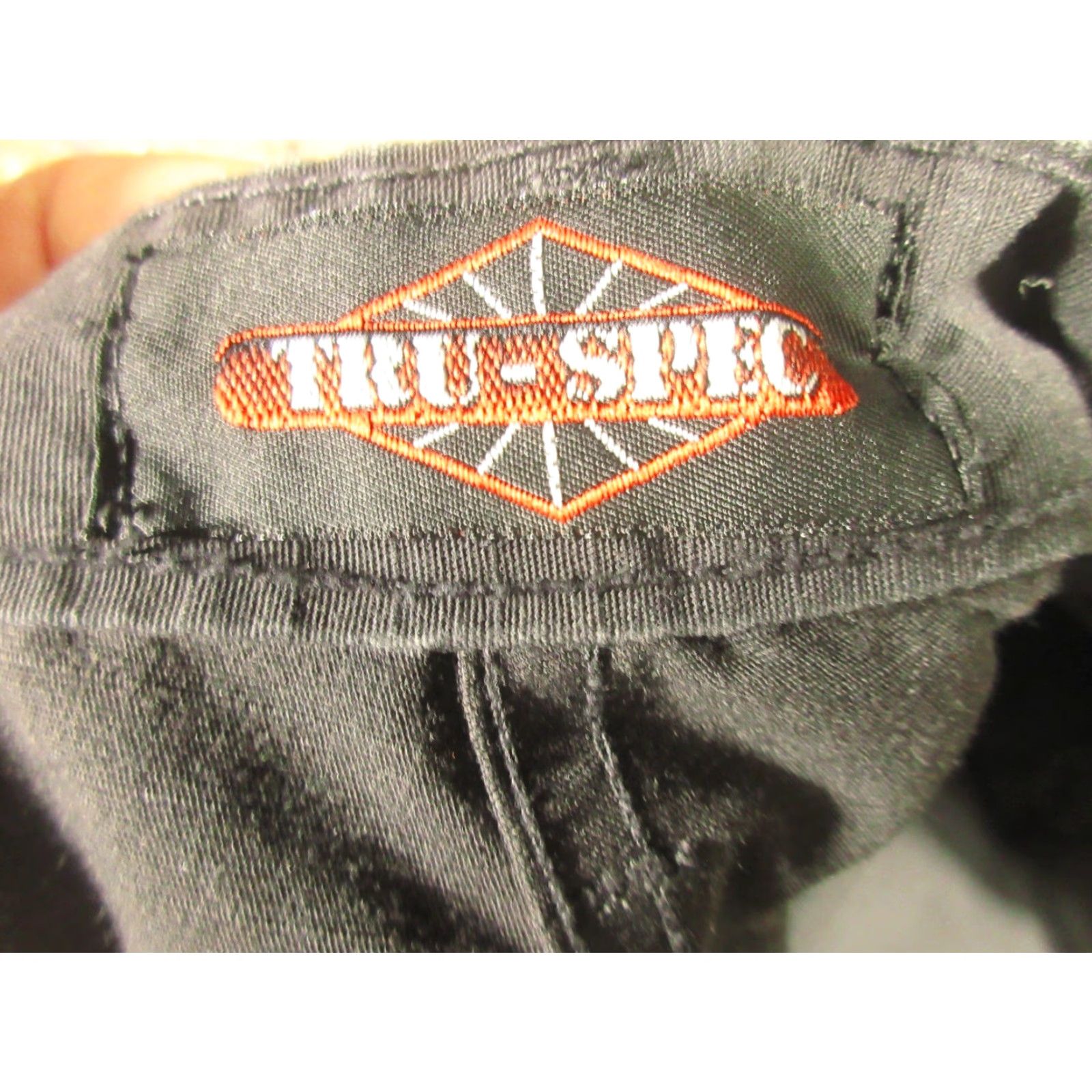 Vintage Tru Spec Cargo Pants Mens Black Tactical Rip Stop Adjustable Waist Cargo Pocket Cargo Pants Regular Tapered USA Army 36 in Black Hands Mens Size US 36 / EU 52 - 3 Thumbnail