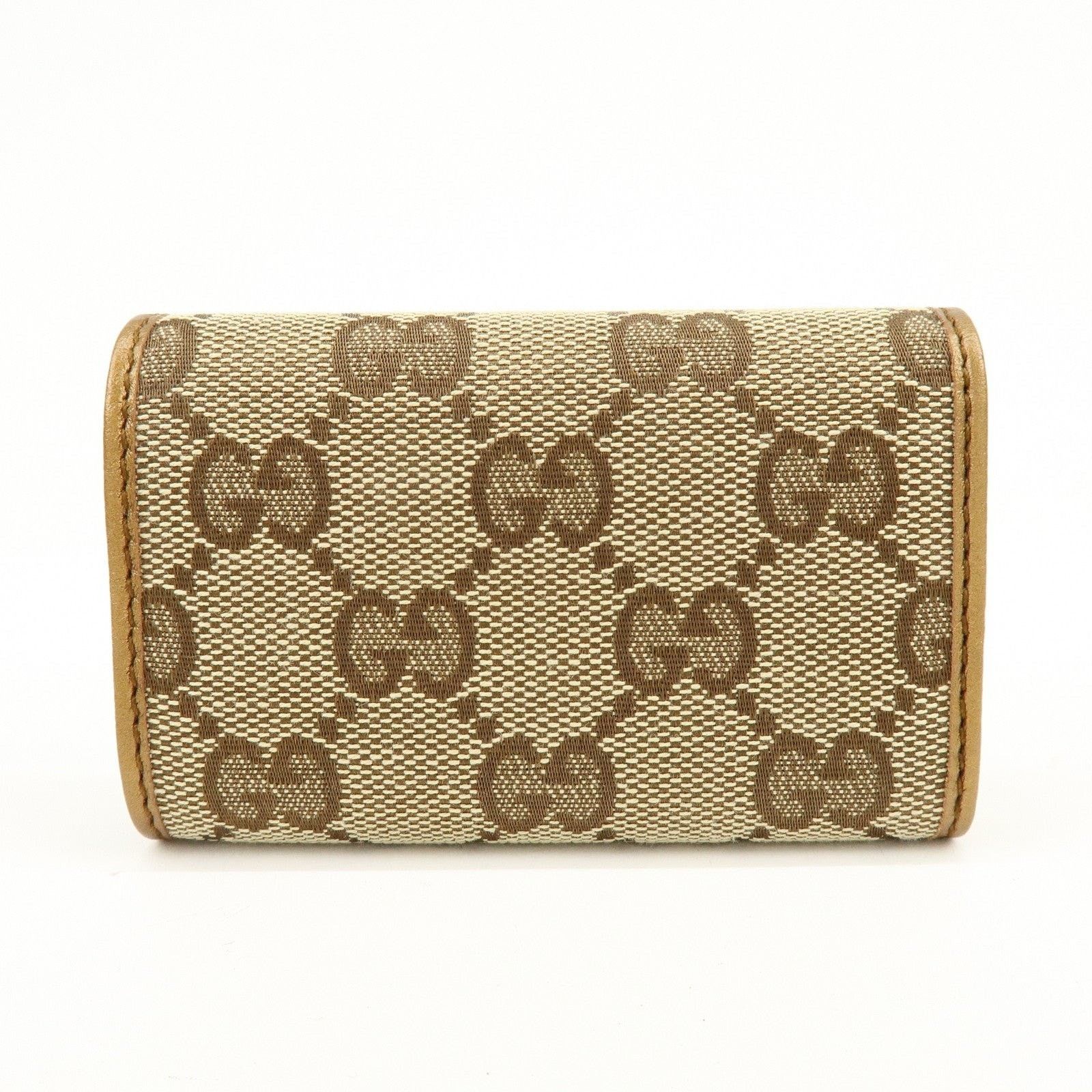 Gucci Gucci GG Canvas 6 Ring Key Case Brown Size ONE SIZE - 2 Thumbnail