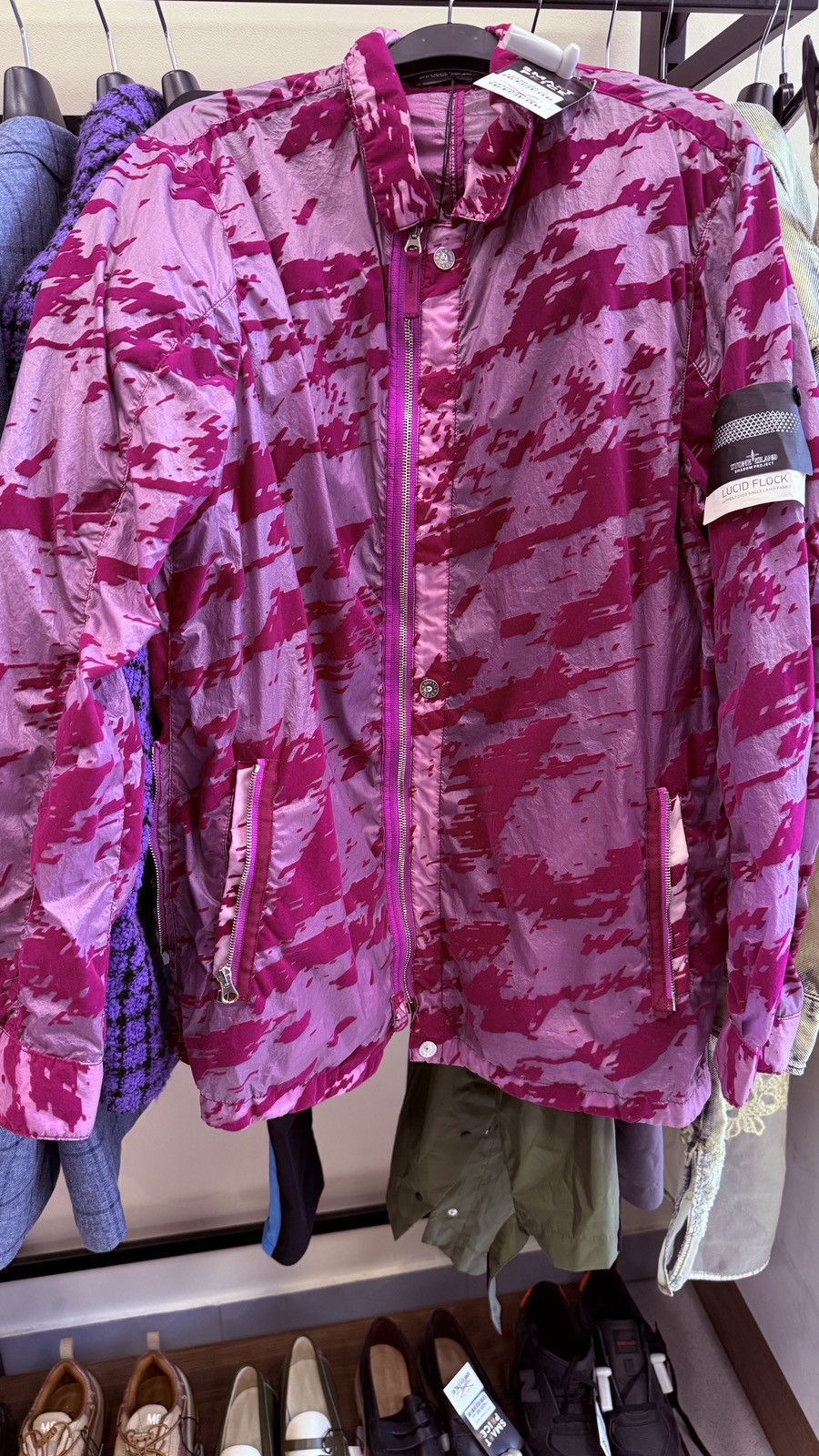 Stone Island Shadow Project Tiger Camo trylon-r jacket | Grailed