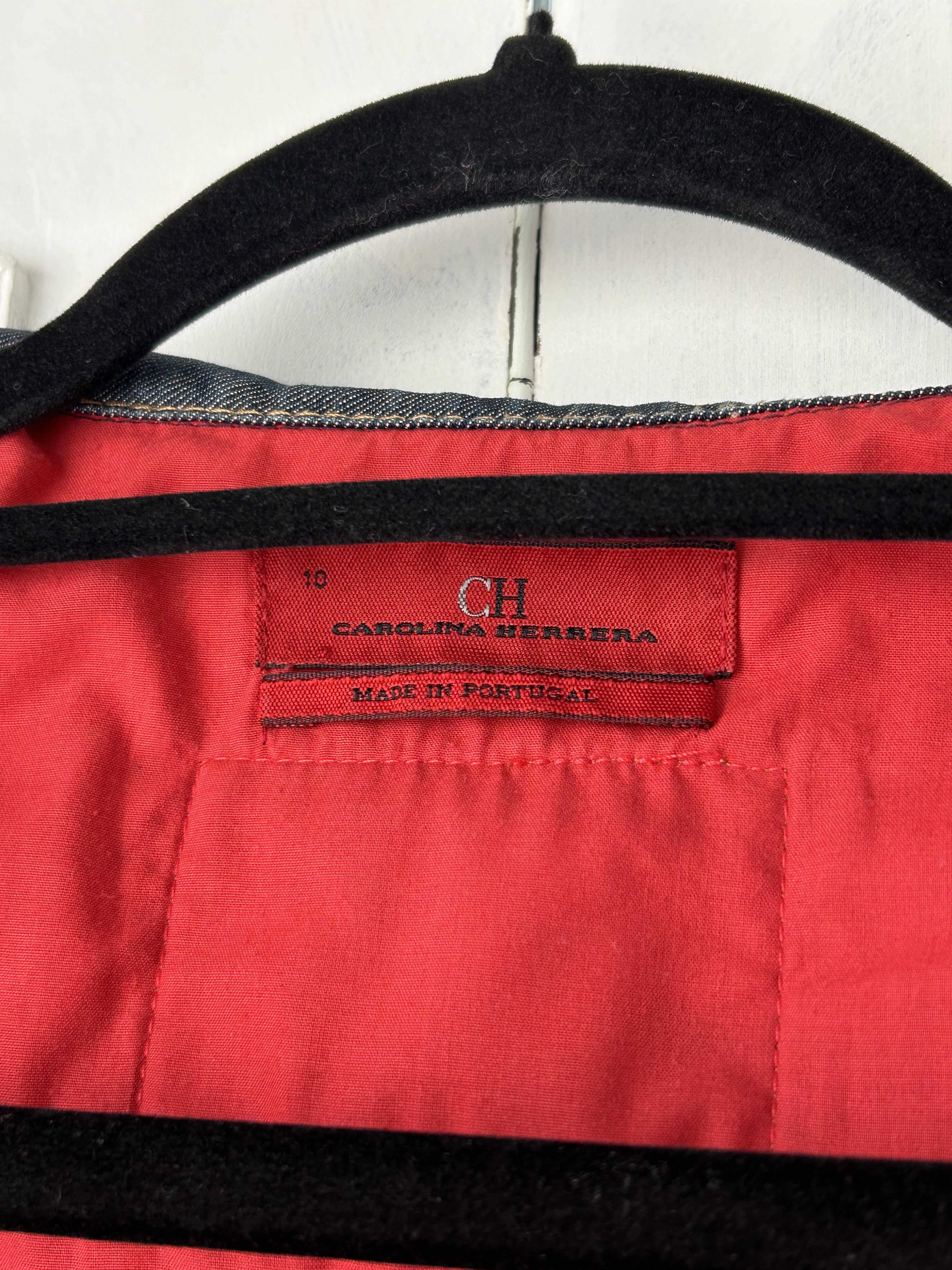 Carolina Herrera Carolina Herrera Denim Jacket Size M / US 6-8 / IT 42-44 - 11 Thumbnail