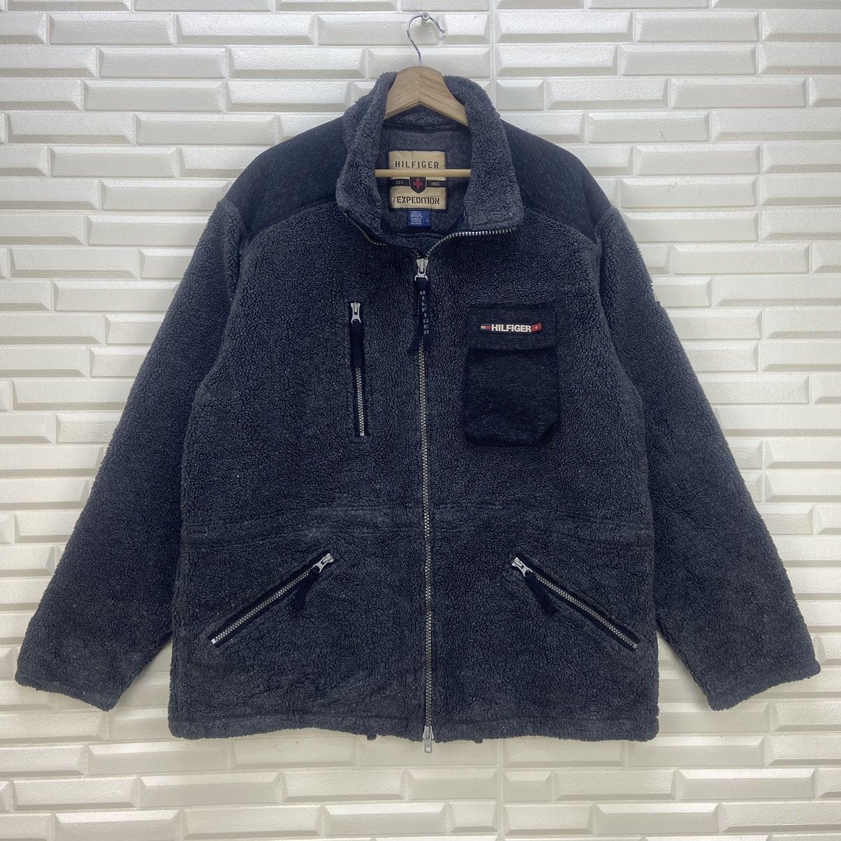 Tommy Hilfiger Tommy Hilfiger Fleece Sherpa Jacket Size US L / EU 52-54 / 3 - 2 Thumbnail