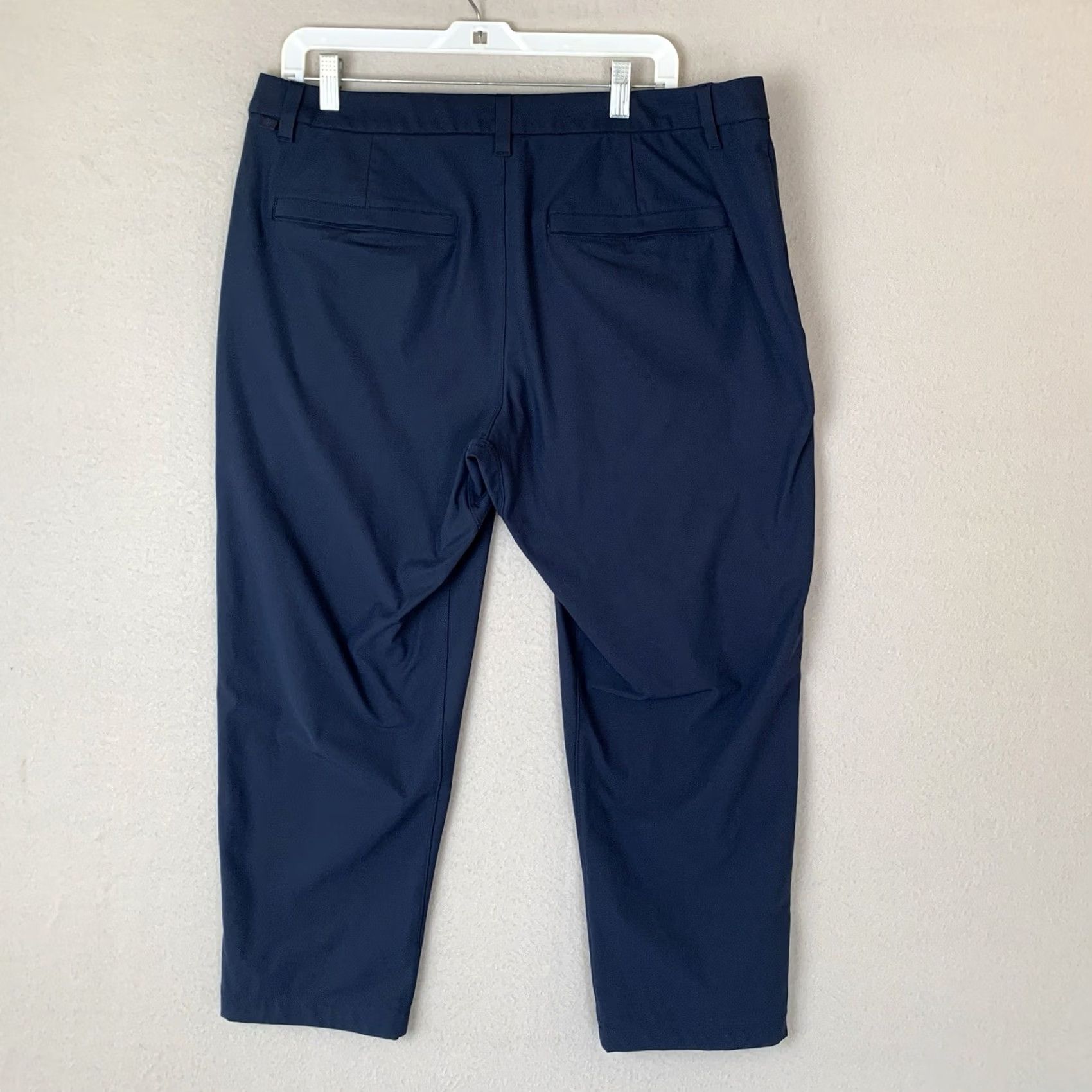 Lululemon Lululemon Pant Men 36 Blue Classic Fit Warpstreme Chino Tapered Zip Button Pockets Slimming Comfortable Size US 36 / EU 52 - 2 Thumbnail