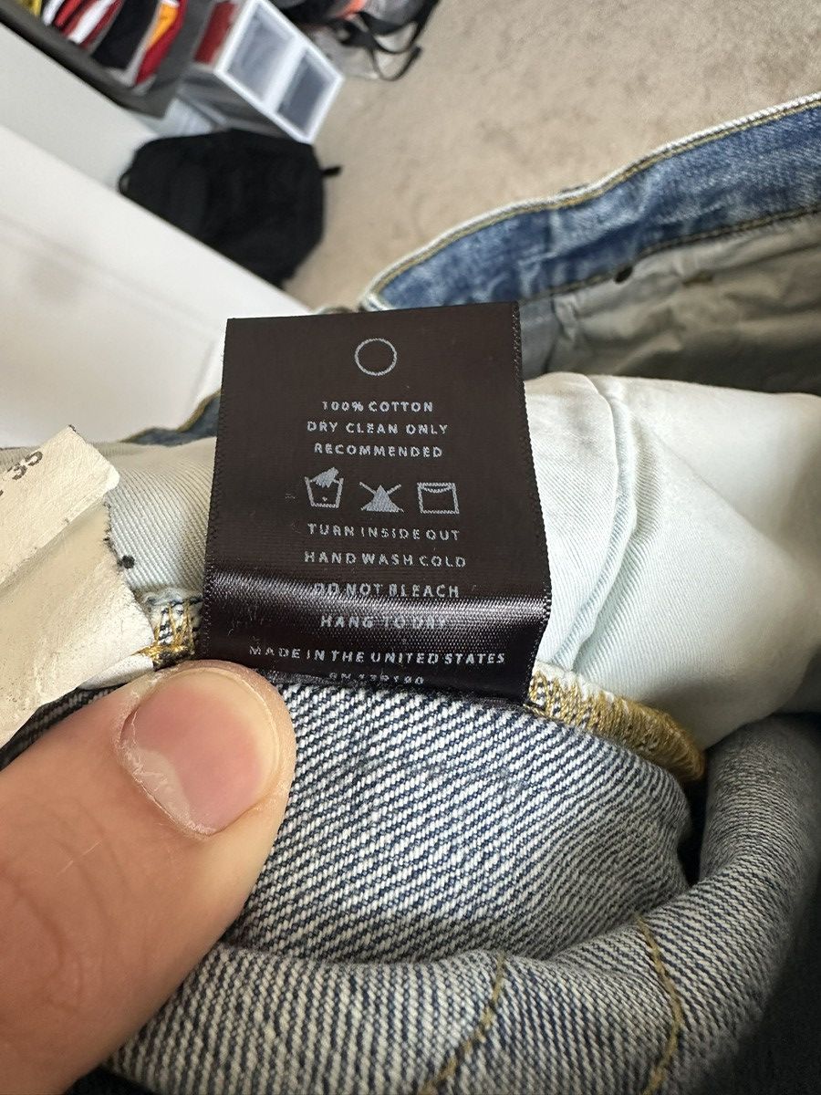 Fear of God Fourth Collection Second Batch Indigo Jeans Size US 35 - 9 Thumbnail