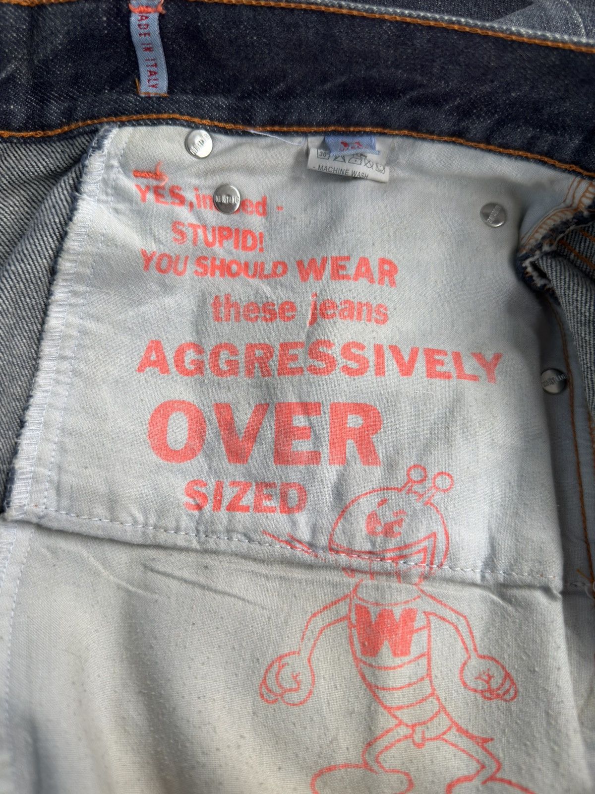 Walter Van Beirendonck Walter Van Beirendonck Denim Pants Size US 34 / EU 50 - 6 Thumbnail