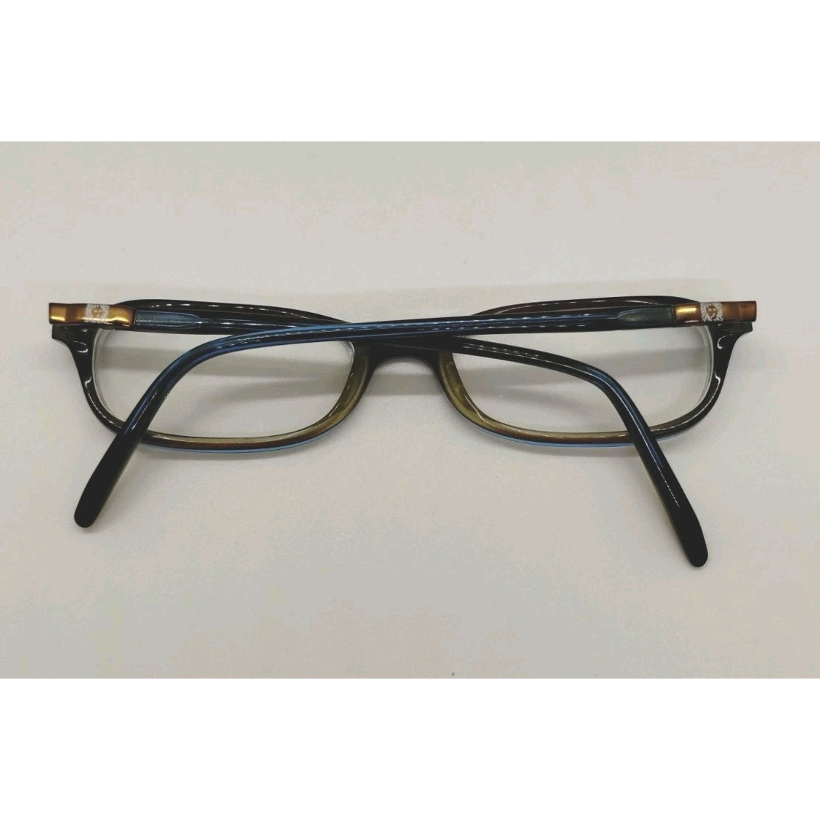 Anne Klein Anne Klein Eyeglasses Frames AK8021 K5172 Brown Blue WOMENS Size ONE SIZE - 2 Thumbnail