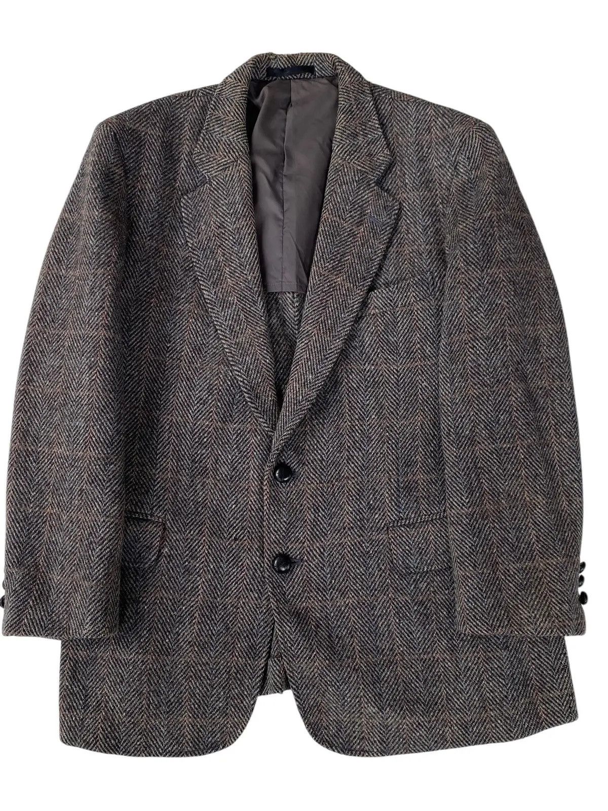 Harris Tweed Vtg Haris Tweed Wool Jacket Size 42S - 1 Thumbnail