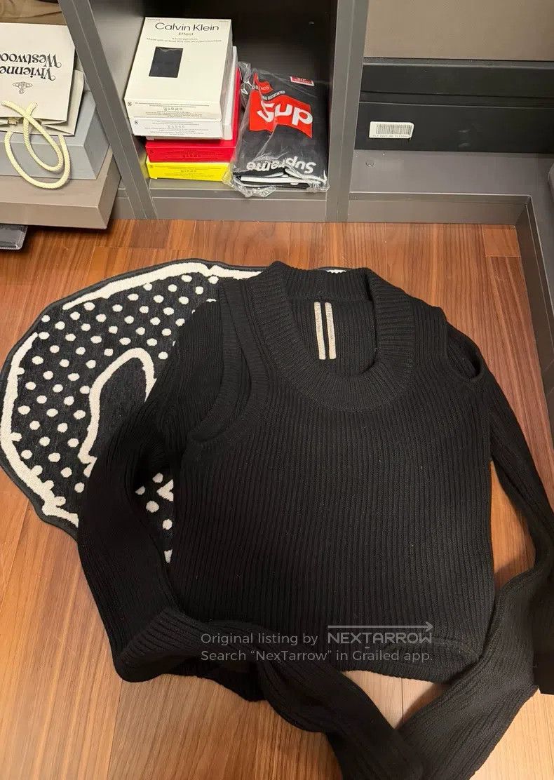 Rick Owens Rick Owens Banana Sweater Size US M / EU 48-50 / 2 - 1 Thumbnail