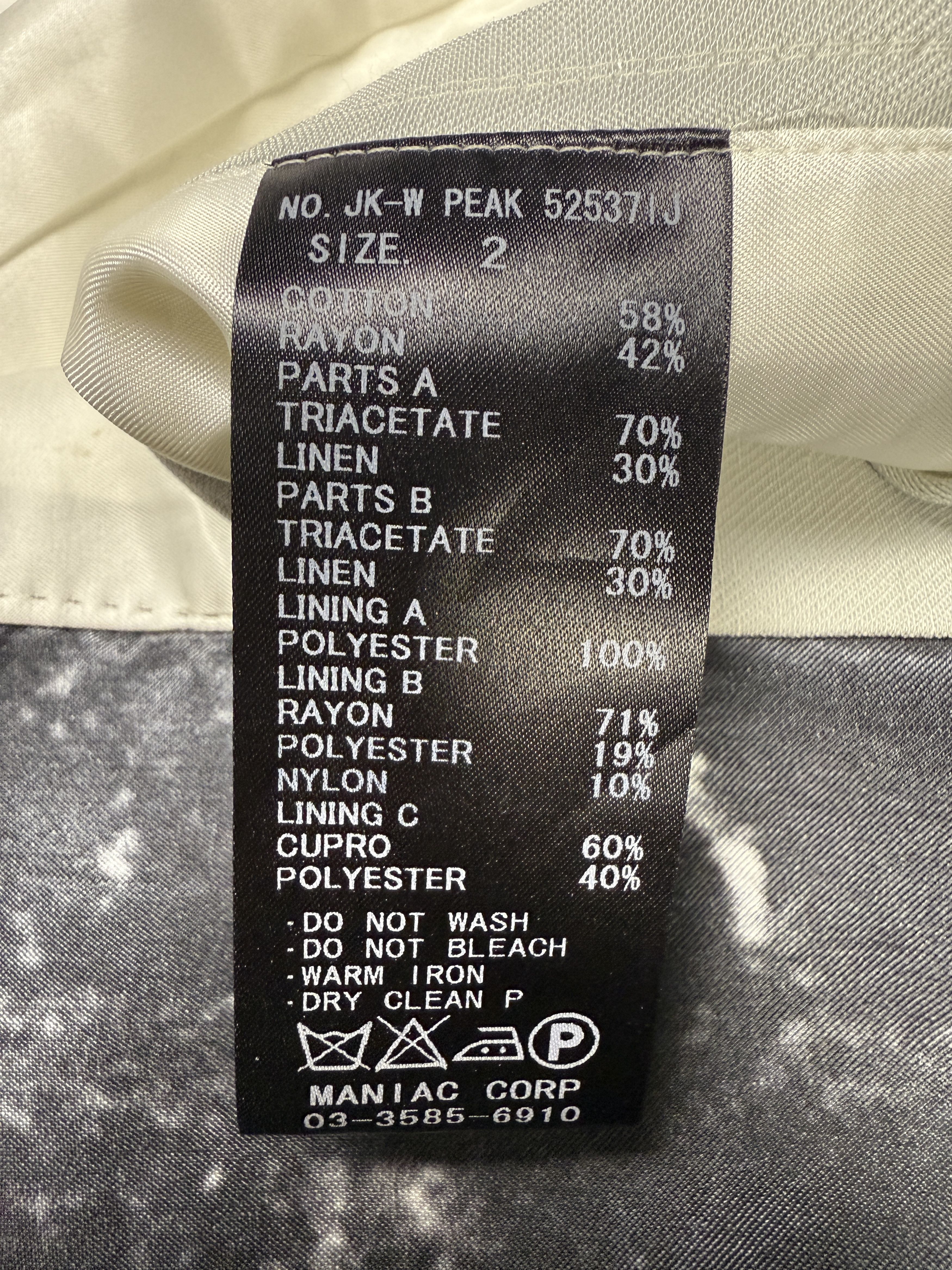 If Six Was Nine If Six Was Nine Print Blazer Size M / US 6-8 / IT 42-44 - 4 Thumbnail