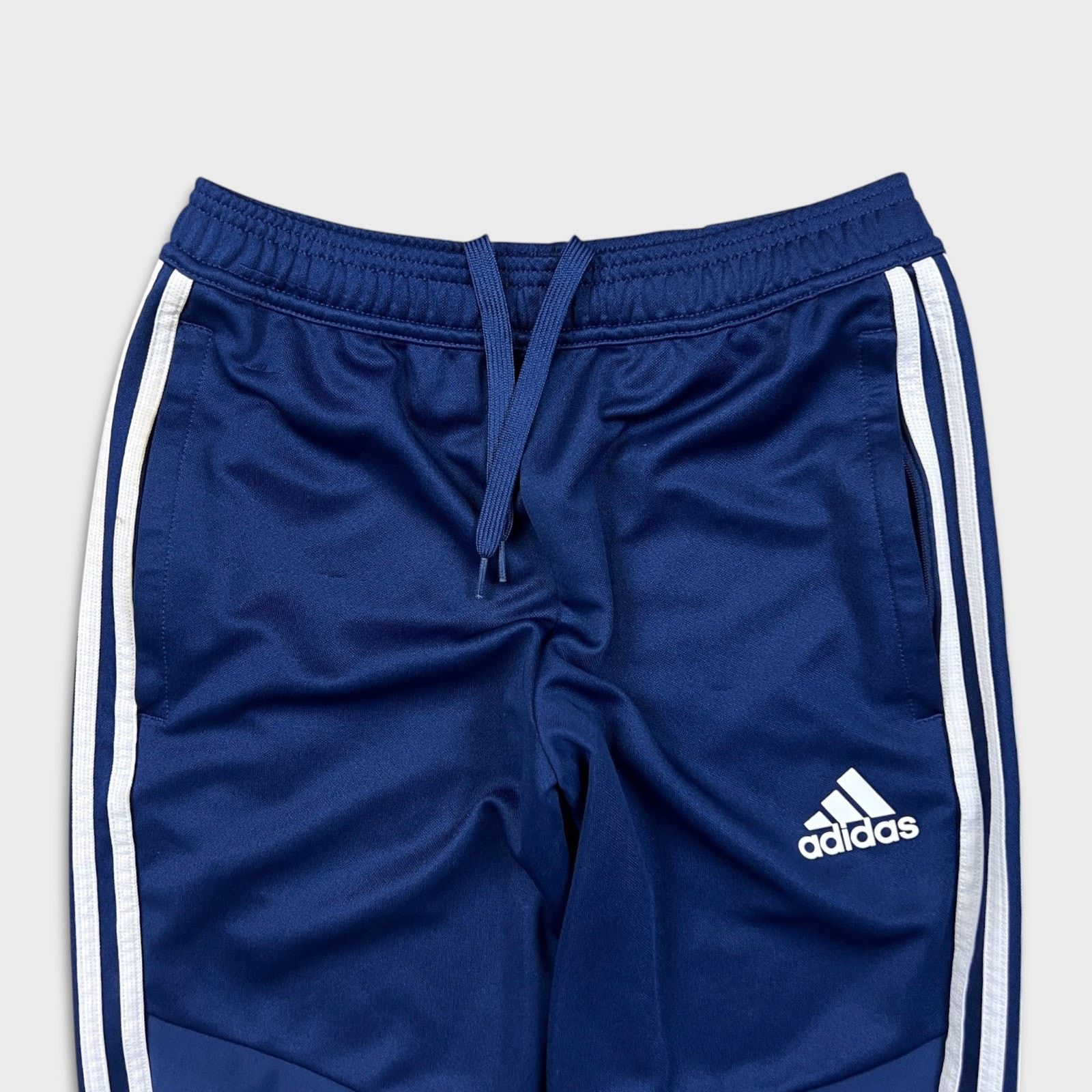 Adidas × Vintage Adidas Track Pant Small Essentials Stripe Training Athletic Size US 26 / EU 42 - 2 Thumbnail
