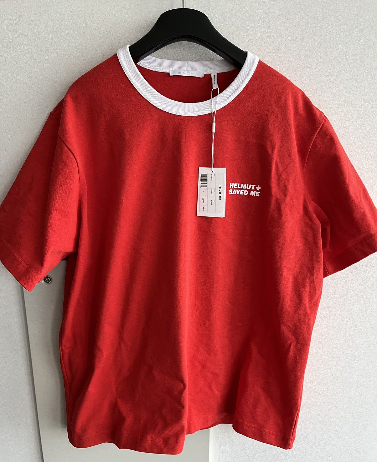 Helmut Lang Helmut Lang Limited Edition Brand New Runway Lifeguard Tee Size US XL / EU 56 / 4 - 2 Thumbnail