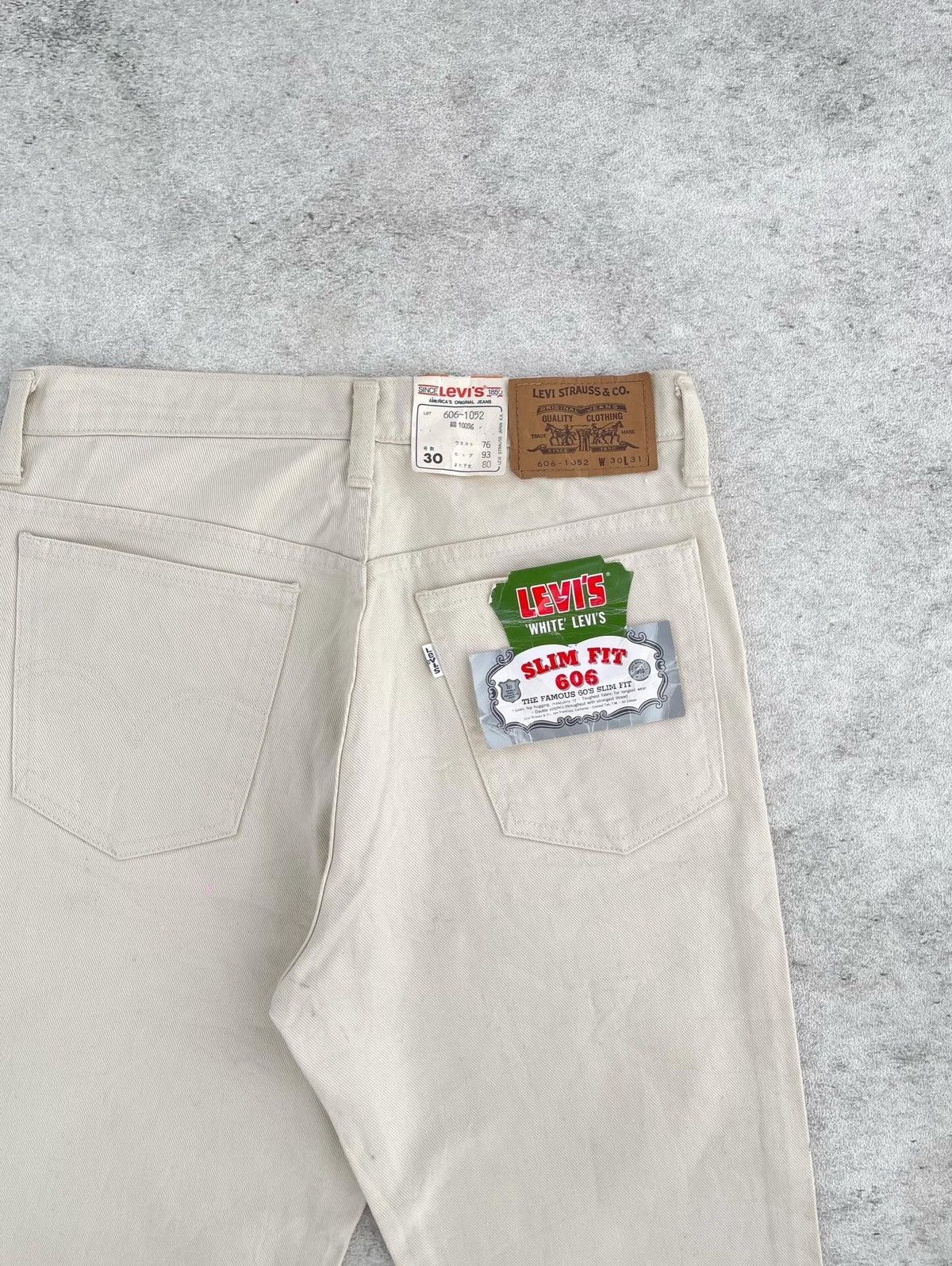 1980's Levi's 606 Slim fit Made in japan.