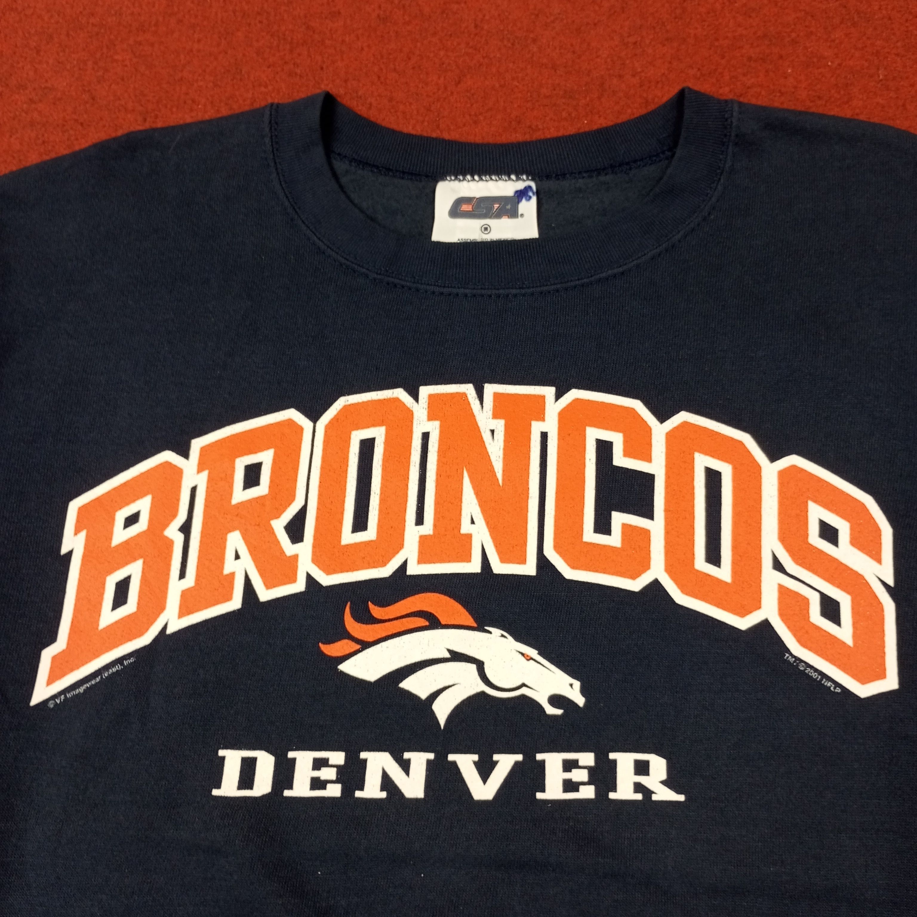 NFL Broncos Denver NFL Football Team Sweatshirt c253n8 Size US L / EU 52-54 / 3 - 2 Thumbnail
