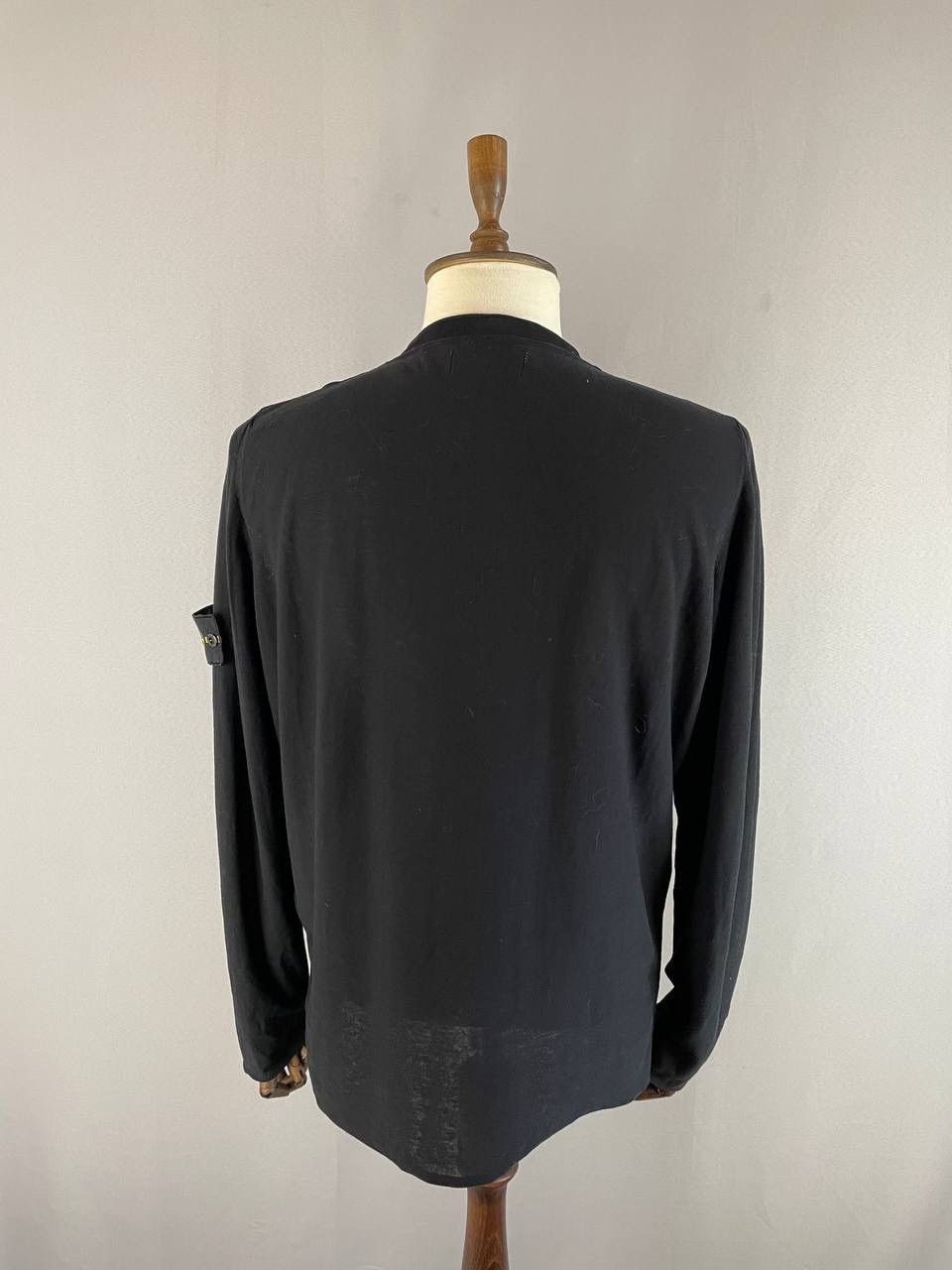 Stone Island Stone Island Sweater Black Size US XL / EU 56 / 4 - 2 Thumbnail