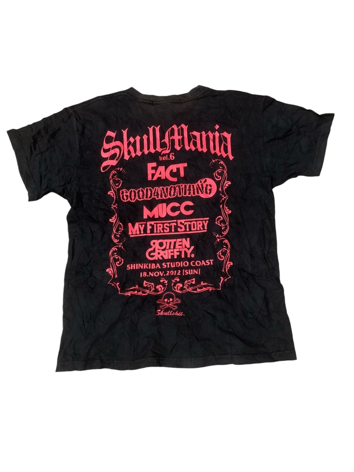 Band Tees × Japanese Brand Skullshit Hardliner Skullmania Vol.6 Promo Tee Size US M / EU 48-50 / 2 - 2 Thumbnail