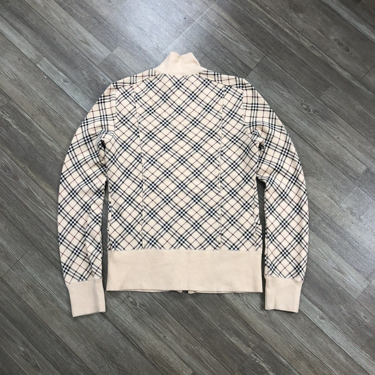 Burberry × Designer Vintage Burberry Nova Check Blue Label Full Zip Track Jacket Size US M / EU 48-50 / 2 - 15 Thumbnail