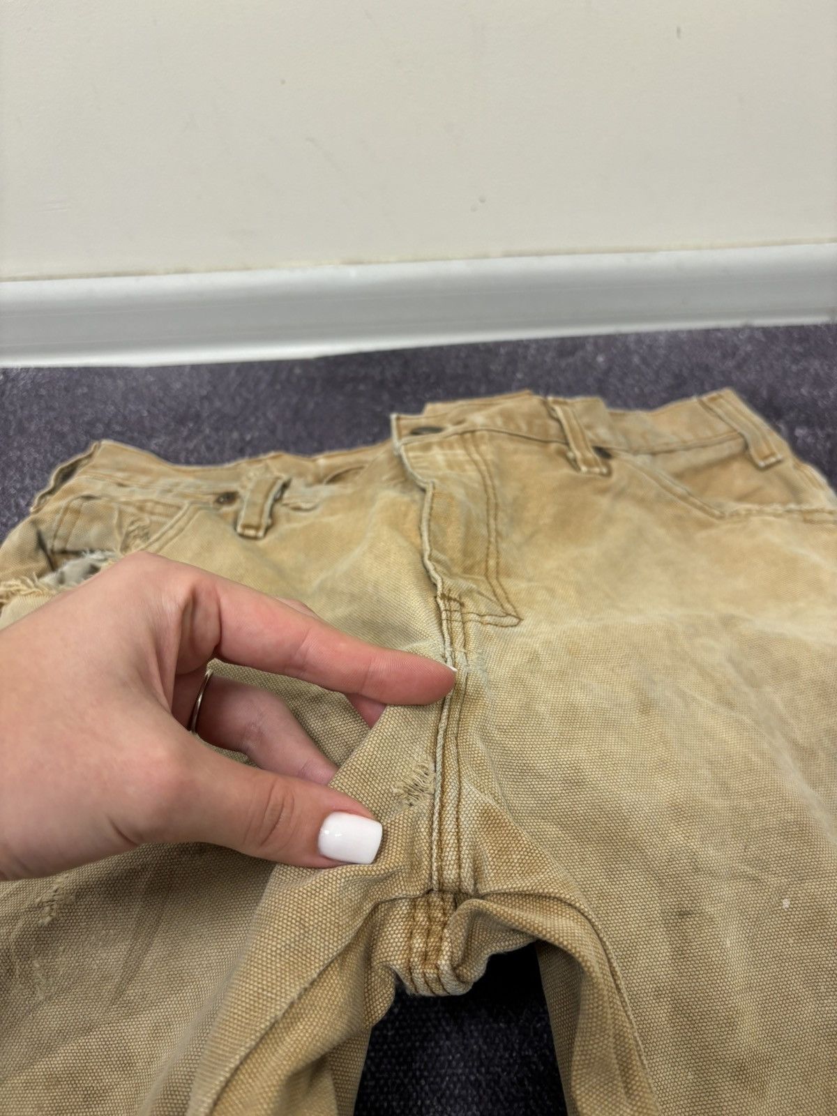 Dickies Vintage Dickies USA Workwear Faded Baggy Carpenter Pants Size US 34 / EU 50 - 17 Thumbnail