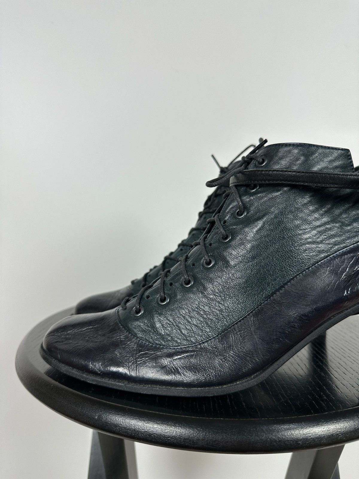 Marithe + Francois Girbaud Vintage Marithe Francois Girbaud Lace Up Ankle Boots Size US 10 / IT 40 - 13 Thumbnail