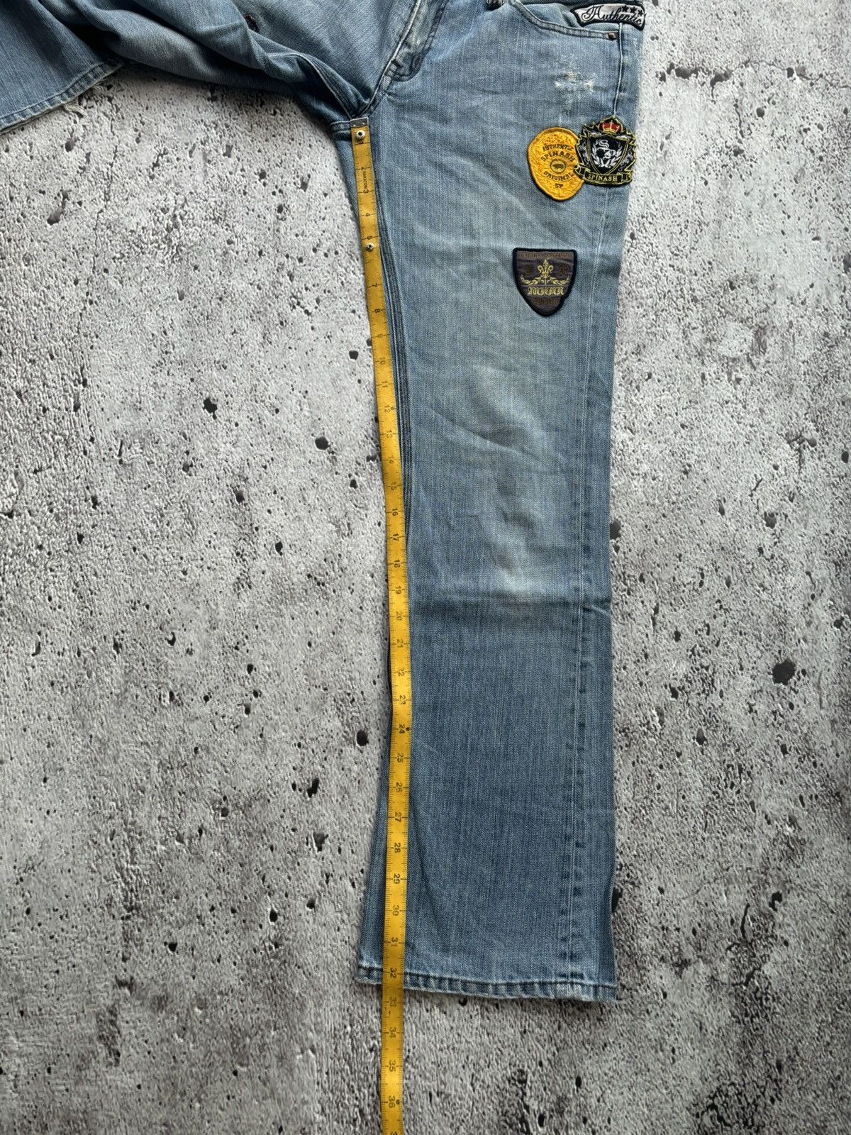 Hysteric Glamour 2000's Spinash pacth bootcut style jeans Size US 32 / EU 48 - 13 Thumbnail