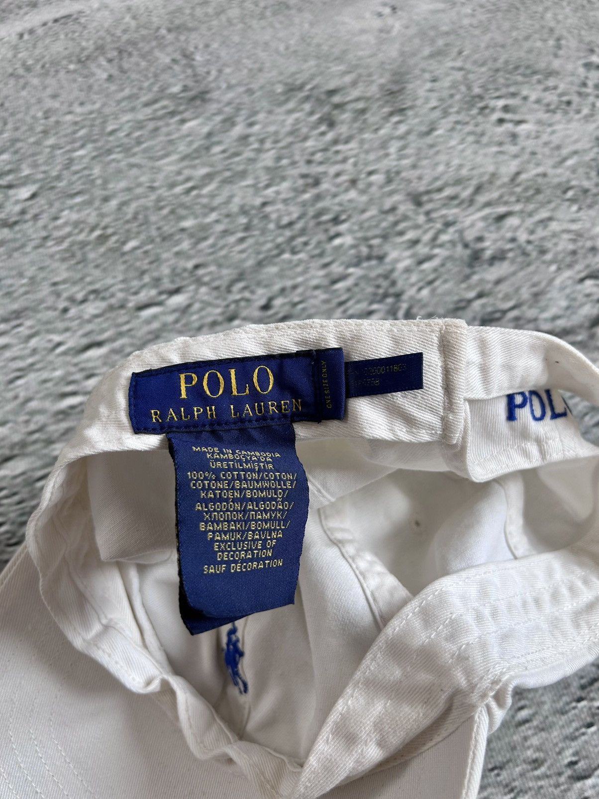 Ralph Lauren Polo Ralph Lauren cap white small pony Size ONE SIZE - 2 Thumbnail