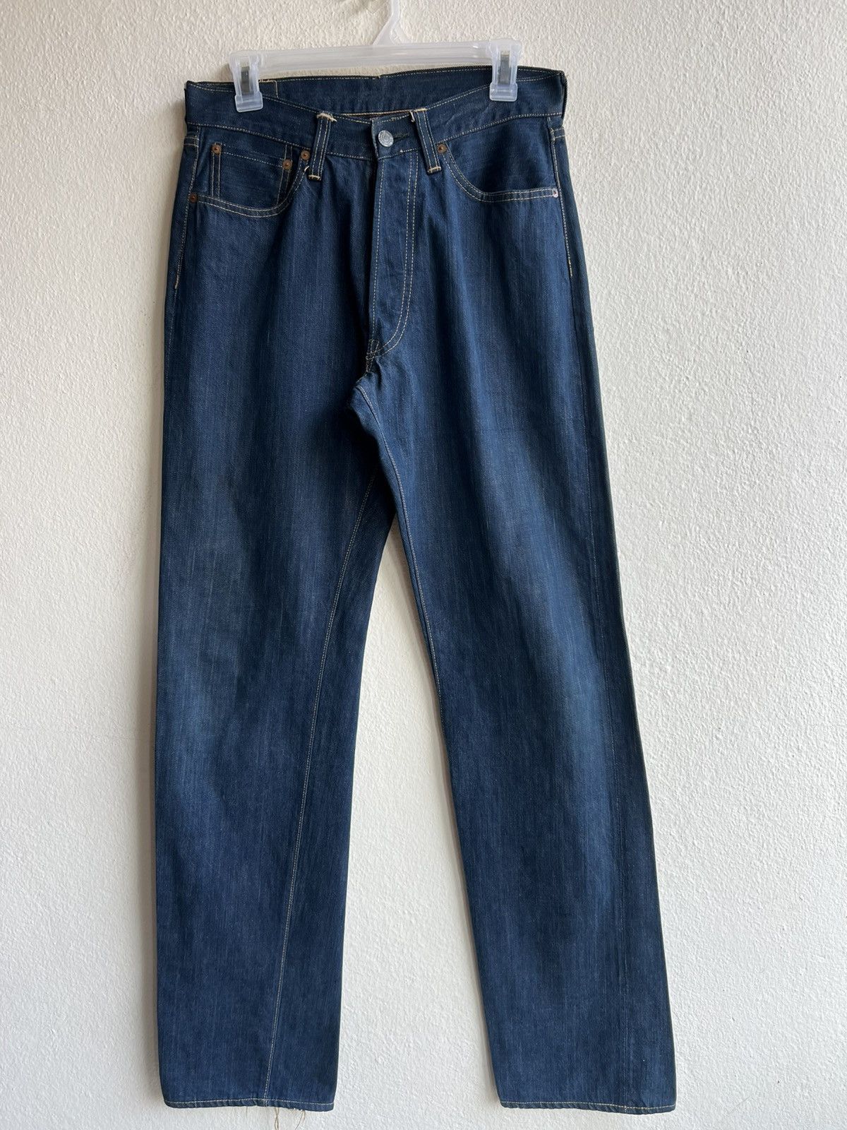 Full Count & Co. × Japanese Brand Vintage 90s Full Count Japan Redline Selvedge Denim Jeans Size US 30 / EU 46 - 2 Thumbnail