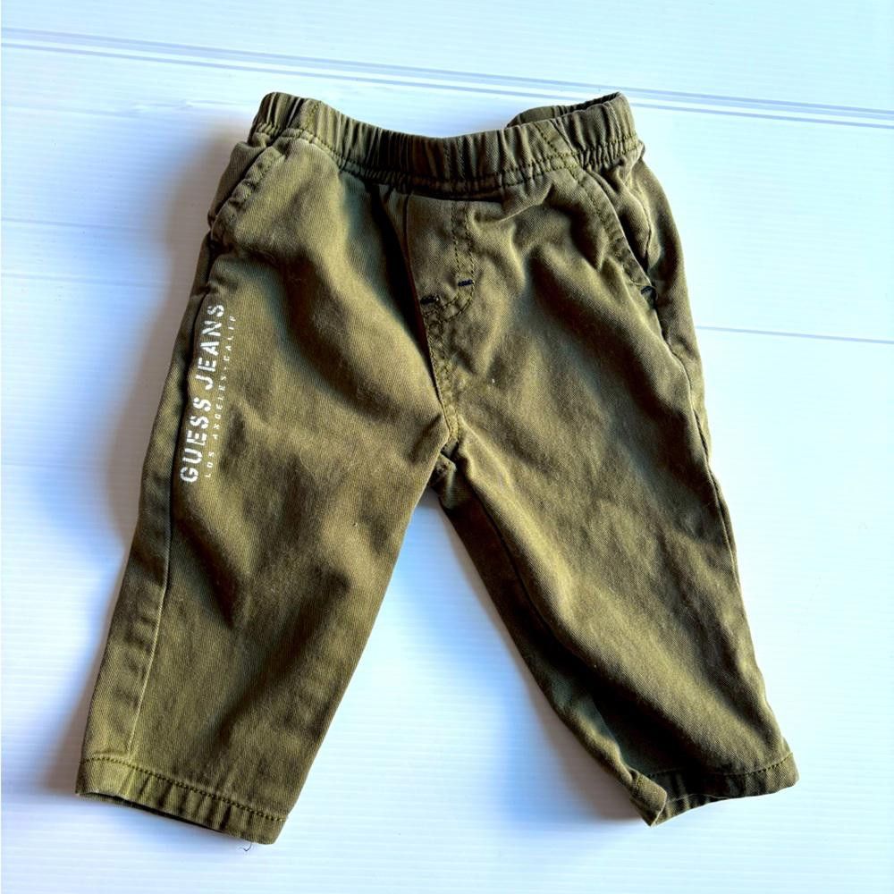 Guess Baby Boy Guess Khaki Pants Size 3-6 Months Size US 26 / EU 42 - 1 Thumbnail