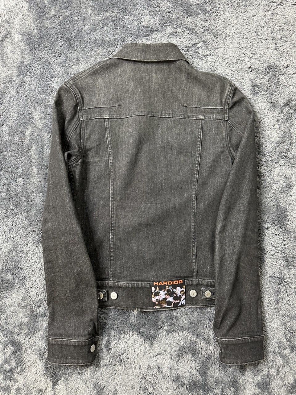 Dior FW17 Black Denim "Hardior" Jacket Size US XS / EU 42 / 0 - 6 Thumbnail