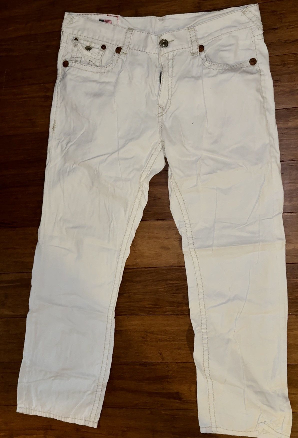True Religion True Religion Jeans (White) Size US 38 / EU 54 - 1 Thumbnail
