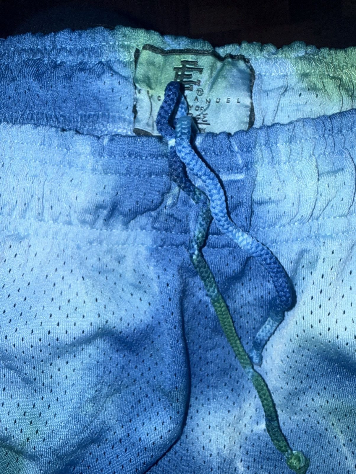 Eric Emanuel Eric Emanuel Deep Sea Blue Tie Dye Shorts Size US 36 / EU 52 - 4 Thumbnail